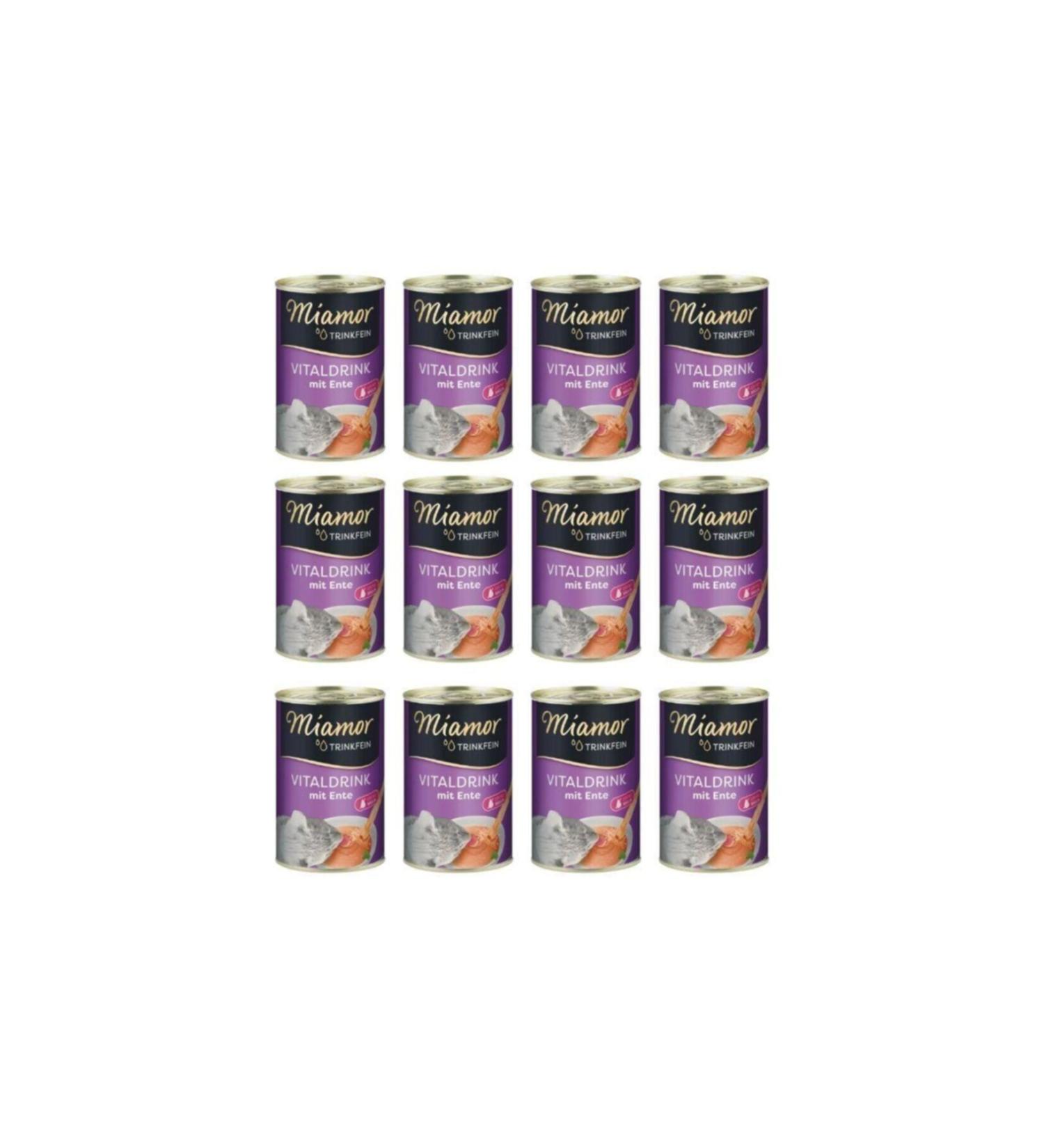 Miamor Vd Duck Adult Cat Soup 12x135 ml