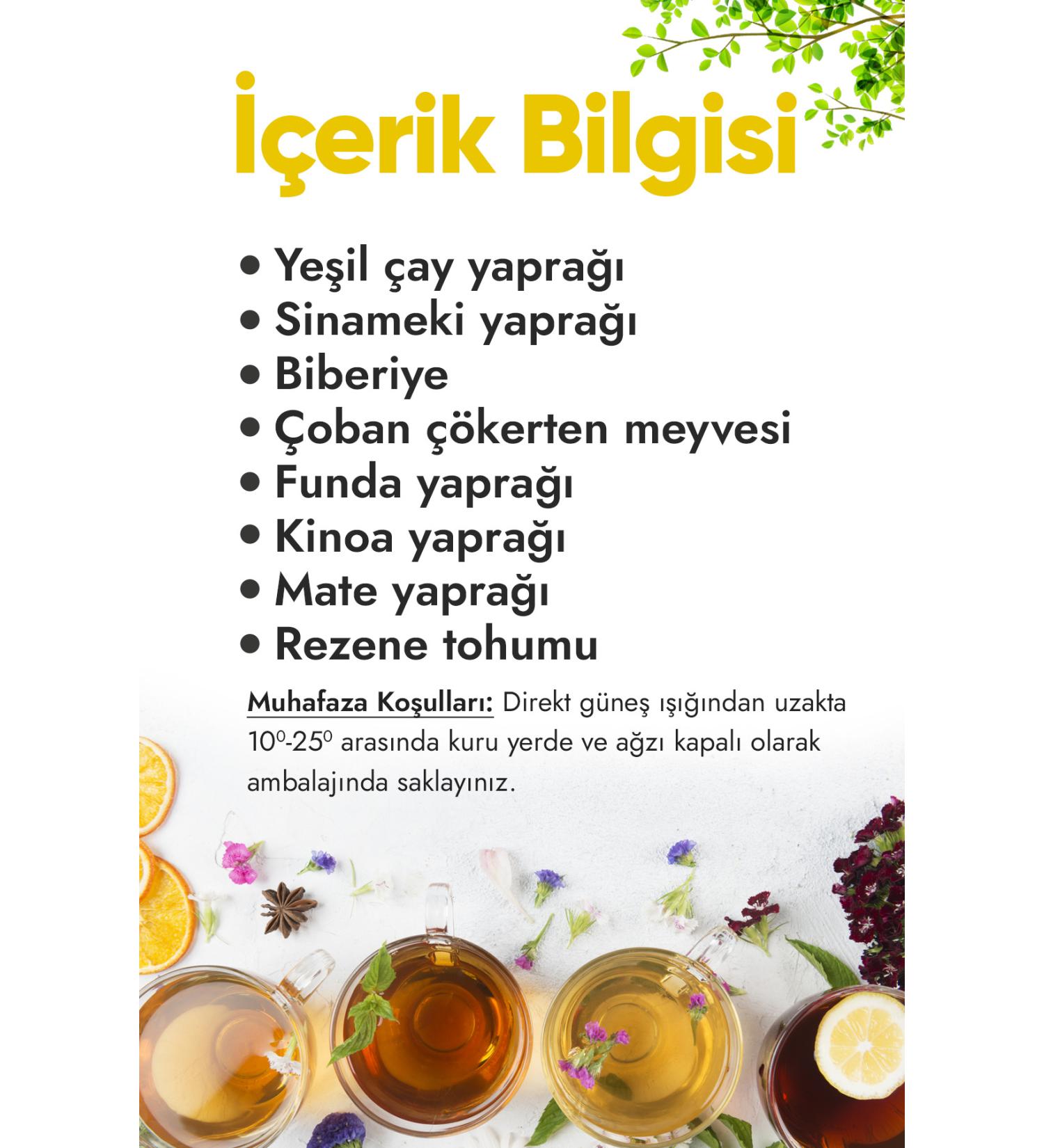 Melek Ana Quinoa Bitlisel Weight Loss Helping Form Tea - Buy Online on GoSupps.com