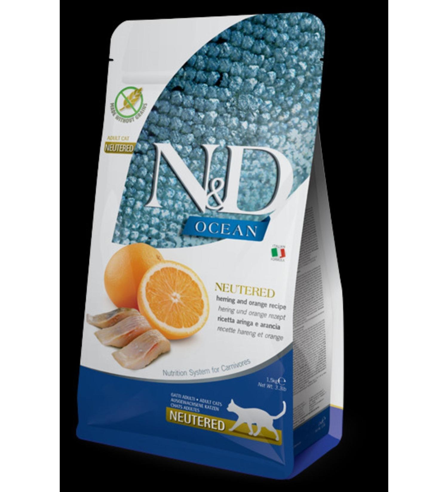 N & D H2o Pr me Grain Free Chicken & Pomegranate Kitten Food 1.5 Kg