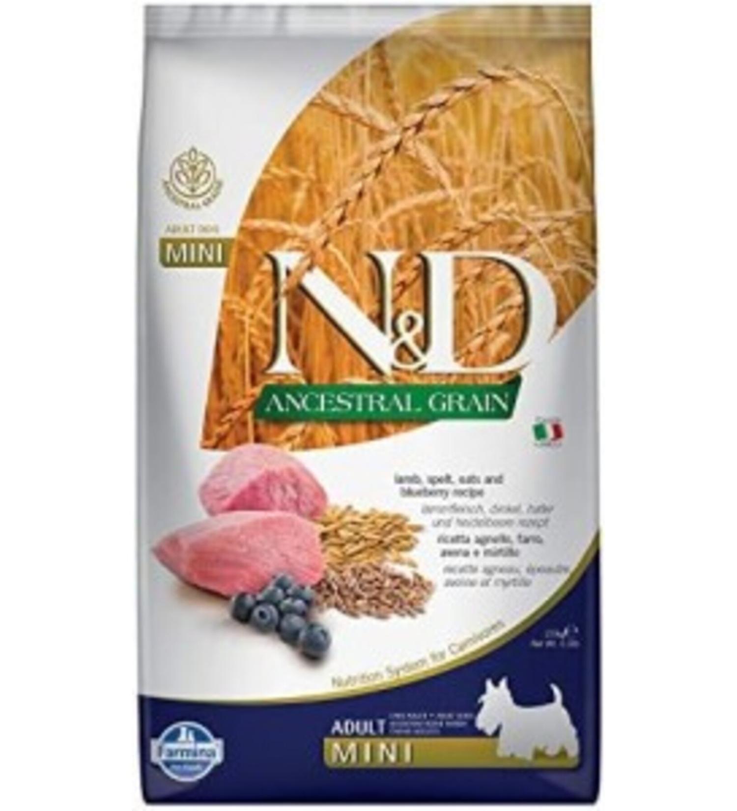 N & D Low Grain Lamb Blueberry Puppy Med Maxi Dog Food - 2.5 kg