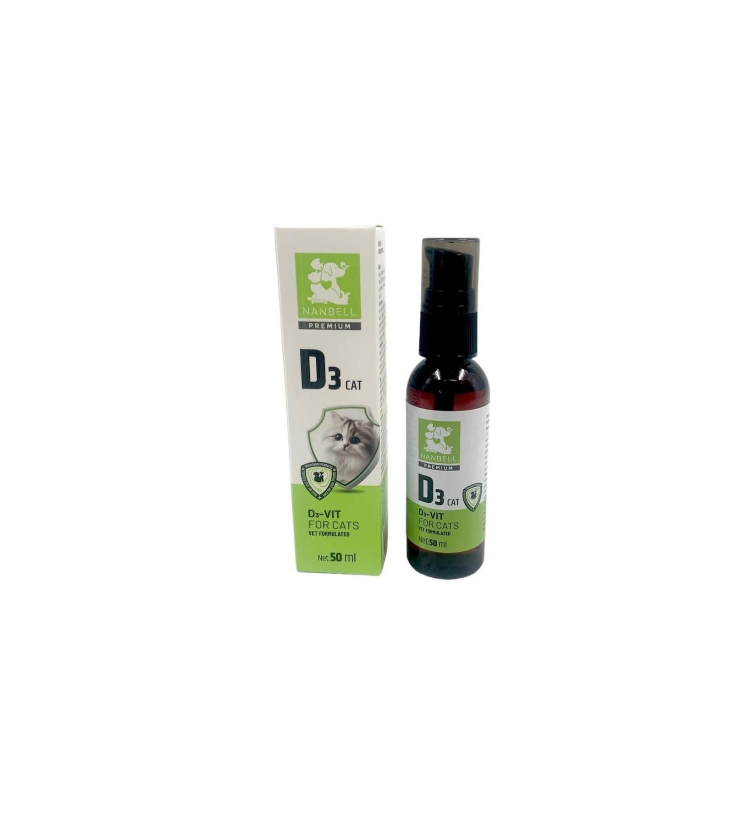 Nanbell Vitamin D Supplement for Cats 50 Ml