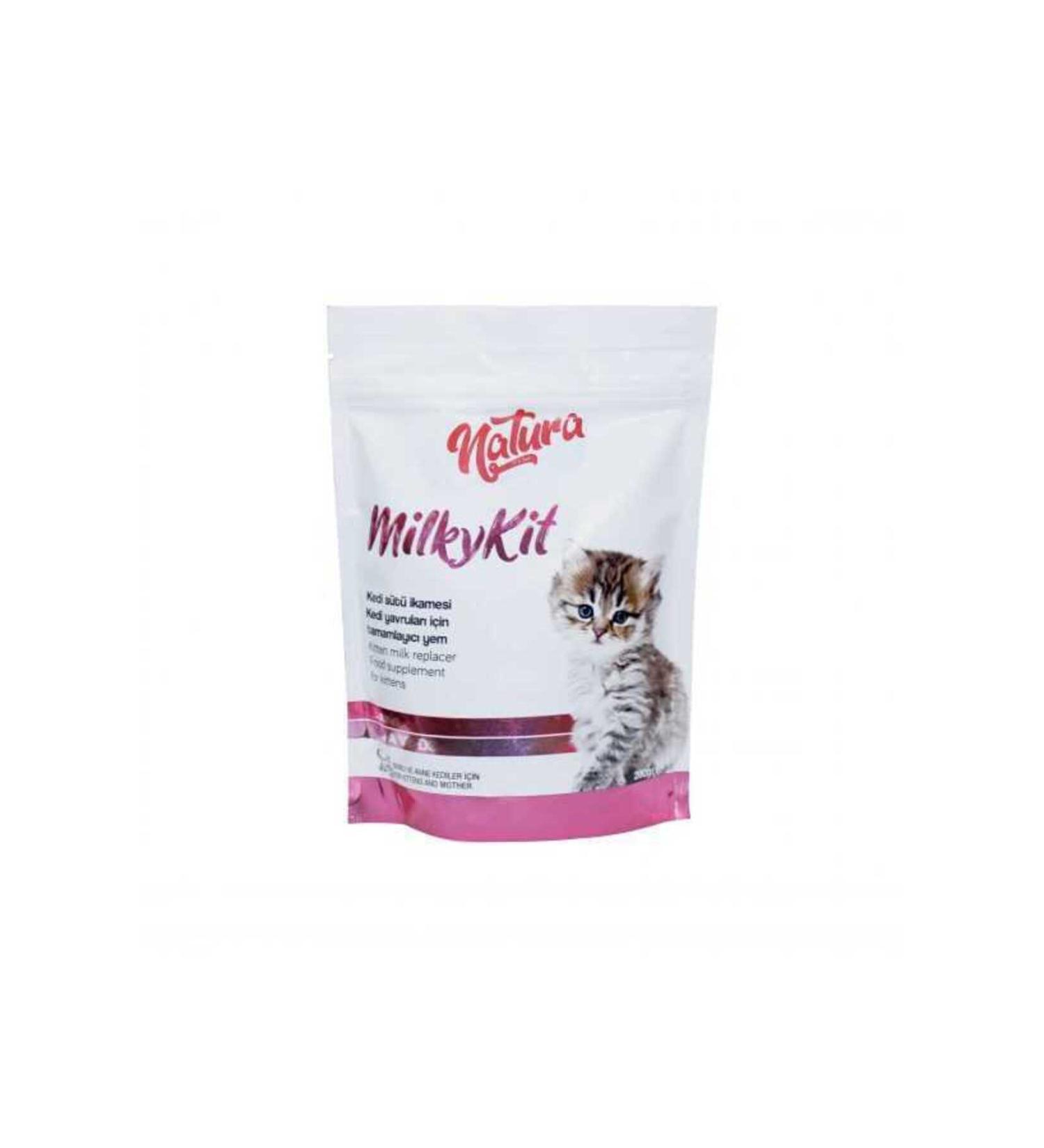 Natura Pet Natura Milkykit - Kitten Milk Powder 200 Gr