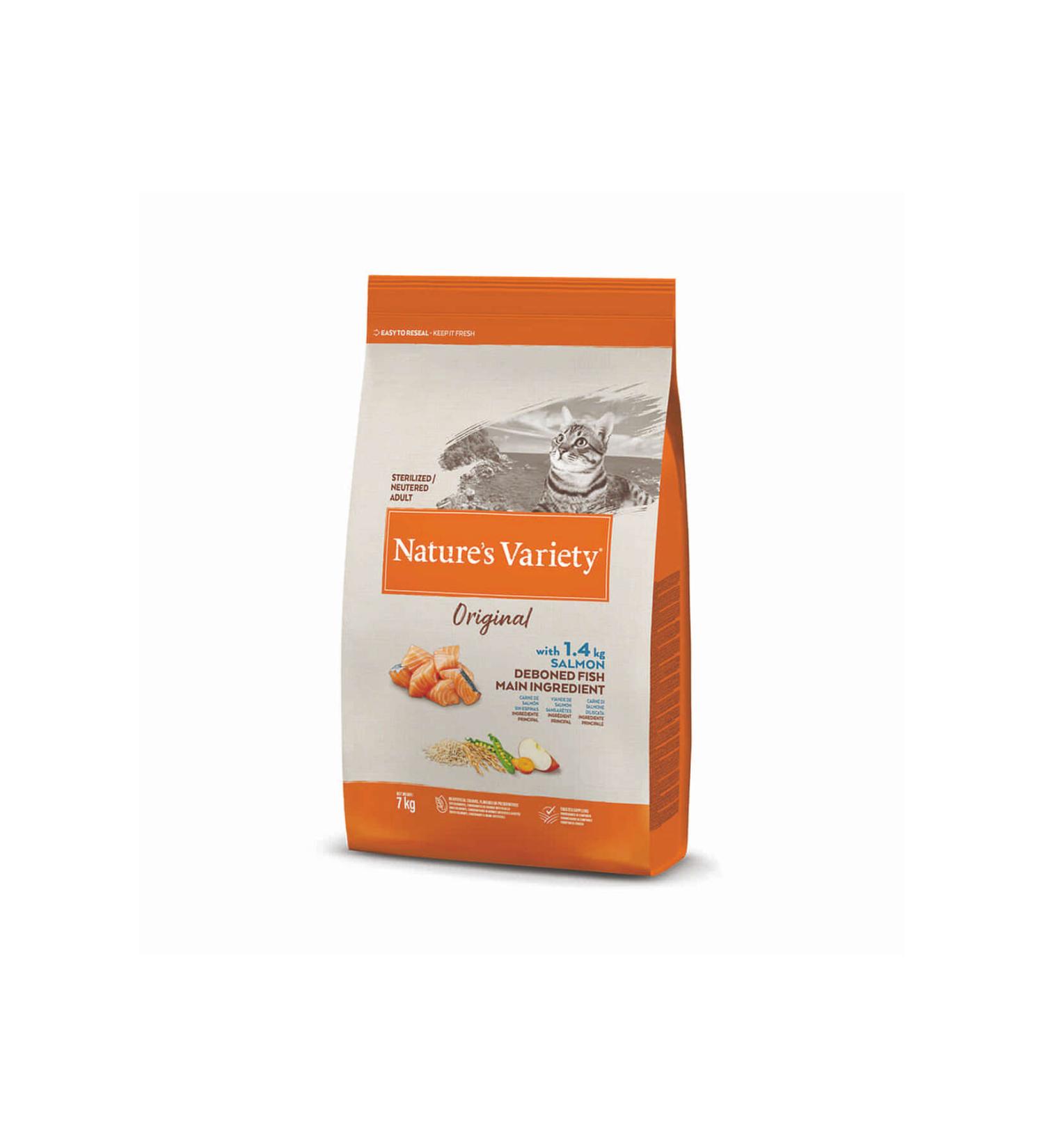 NATURES VARIETY Natures Variety Cat Sterilized Salmon 7kg 125072