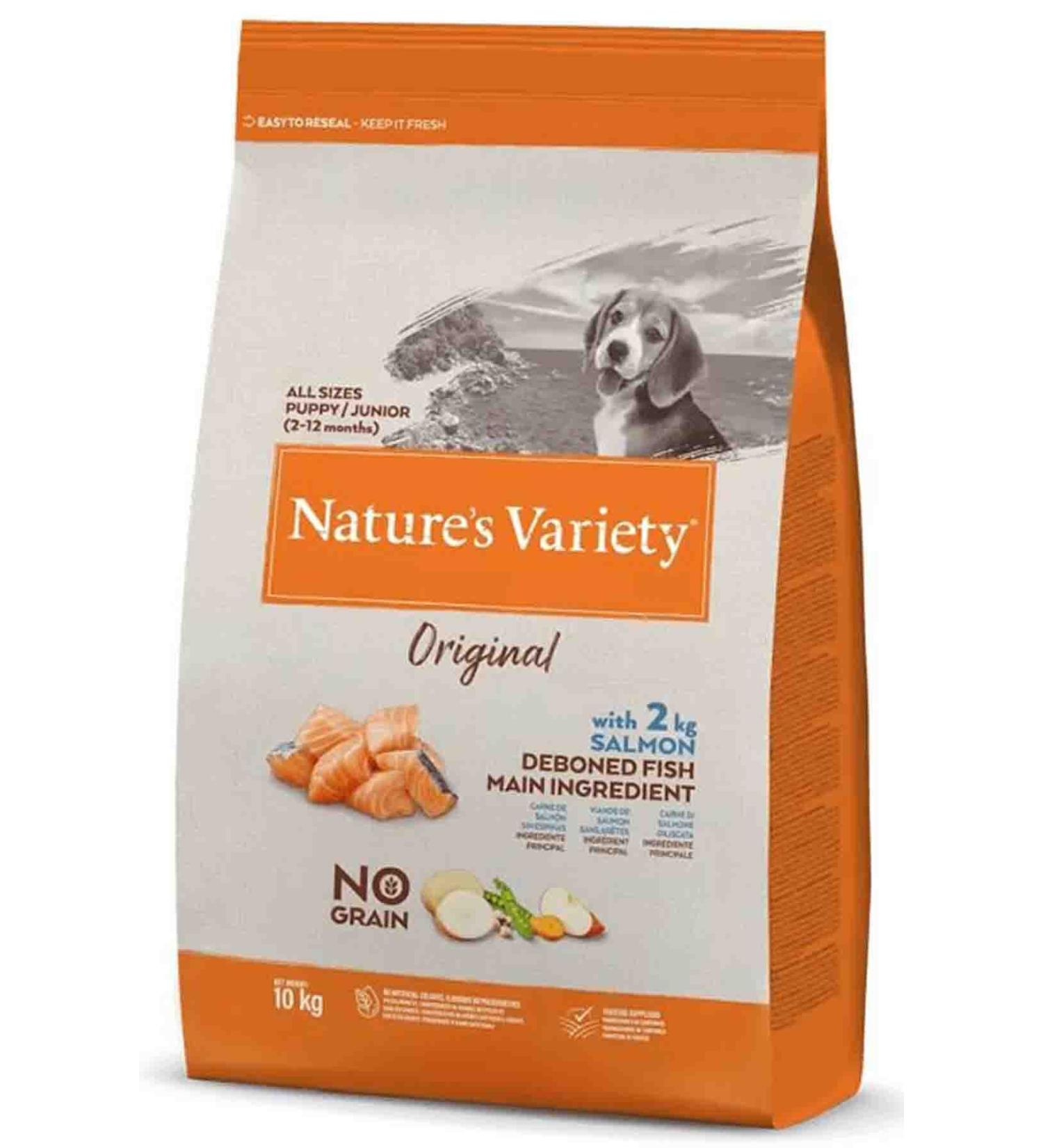 NATURES VARIETY Natures Variety Original Salmon Grain-Free Puppy Dog Food 2kg