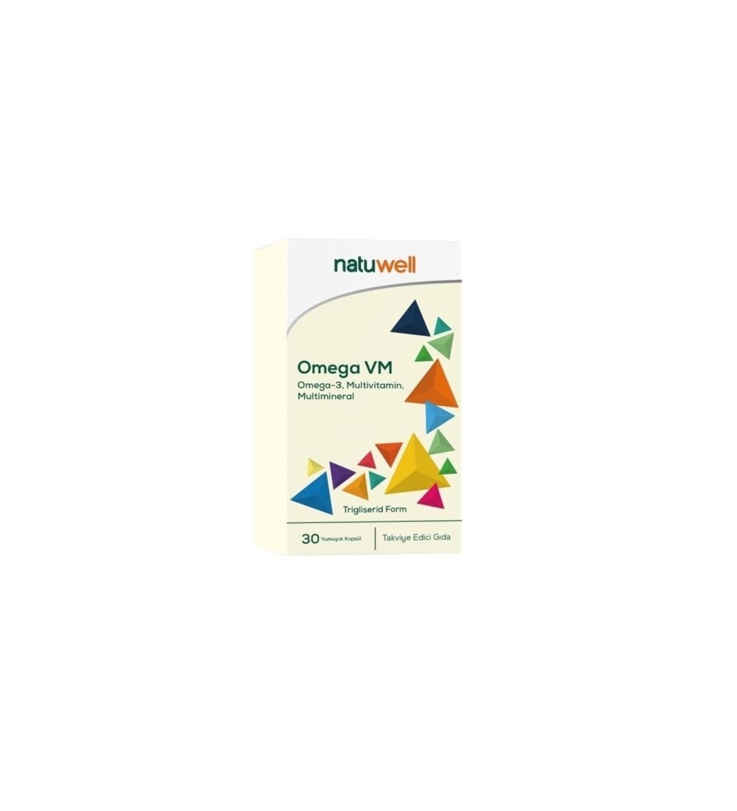 Natuwell Omega Vm 30 Softgels