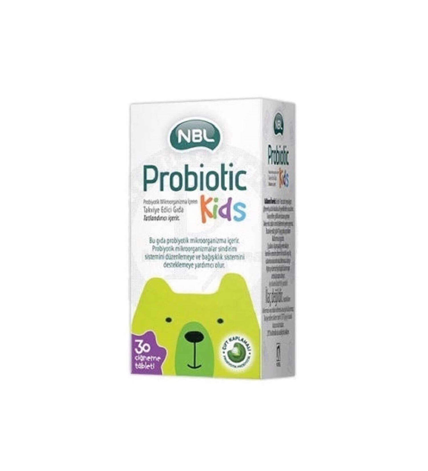 NBL Probiotic Kids 30 Chewable Tablets