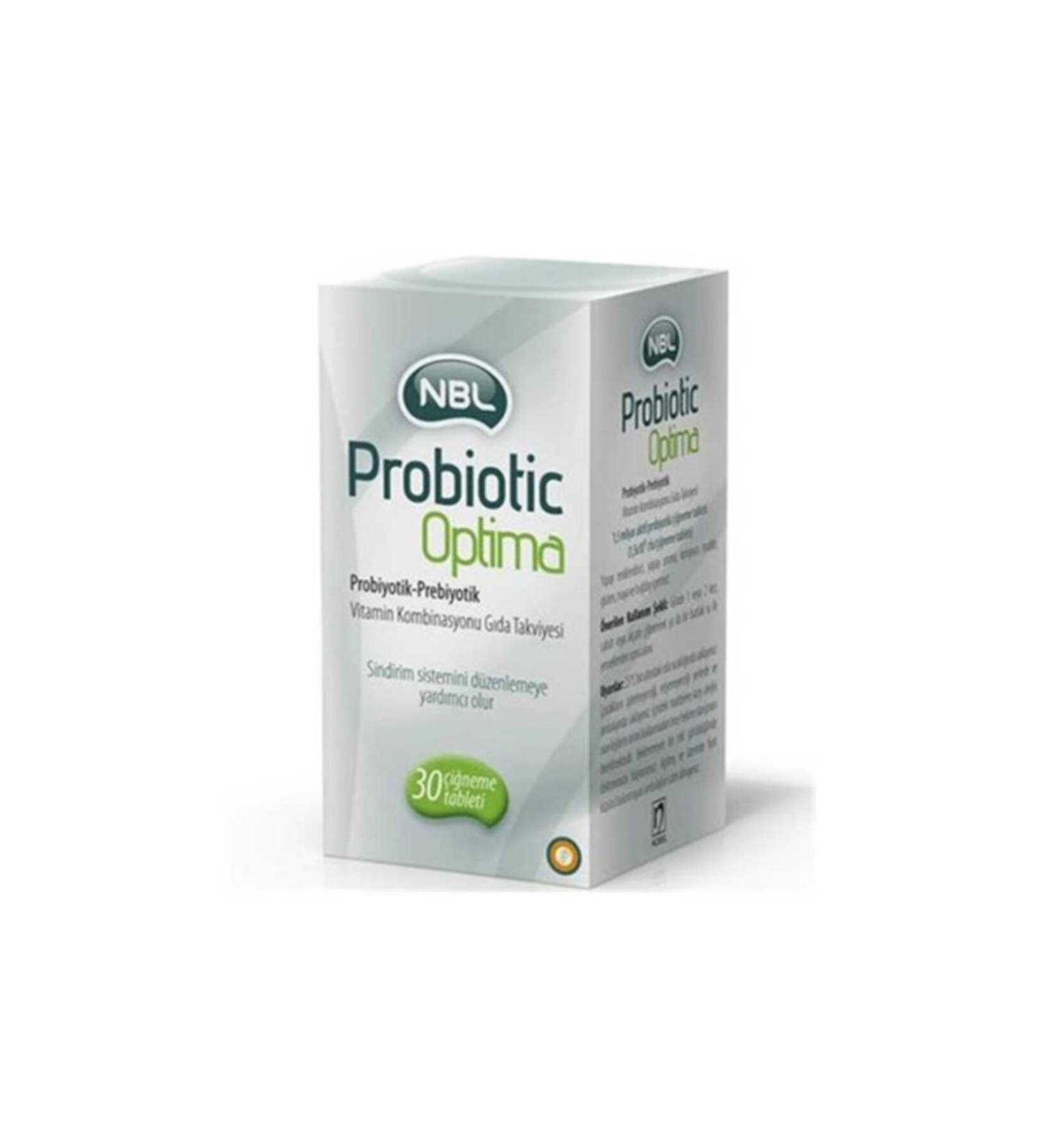 NBL Probiotic Optima 30 Chewable Tablets