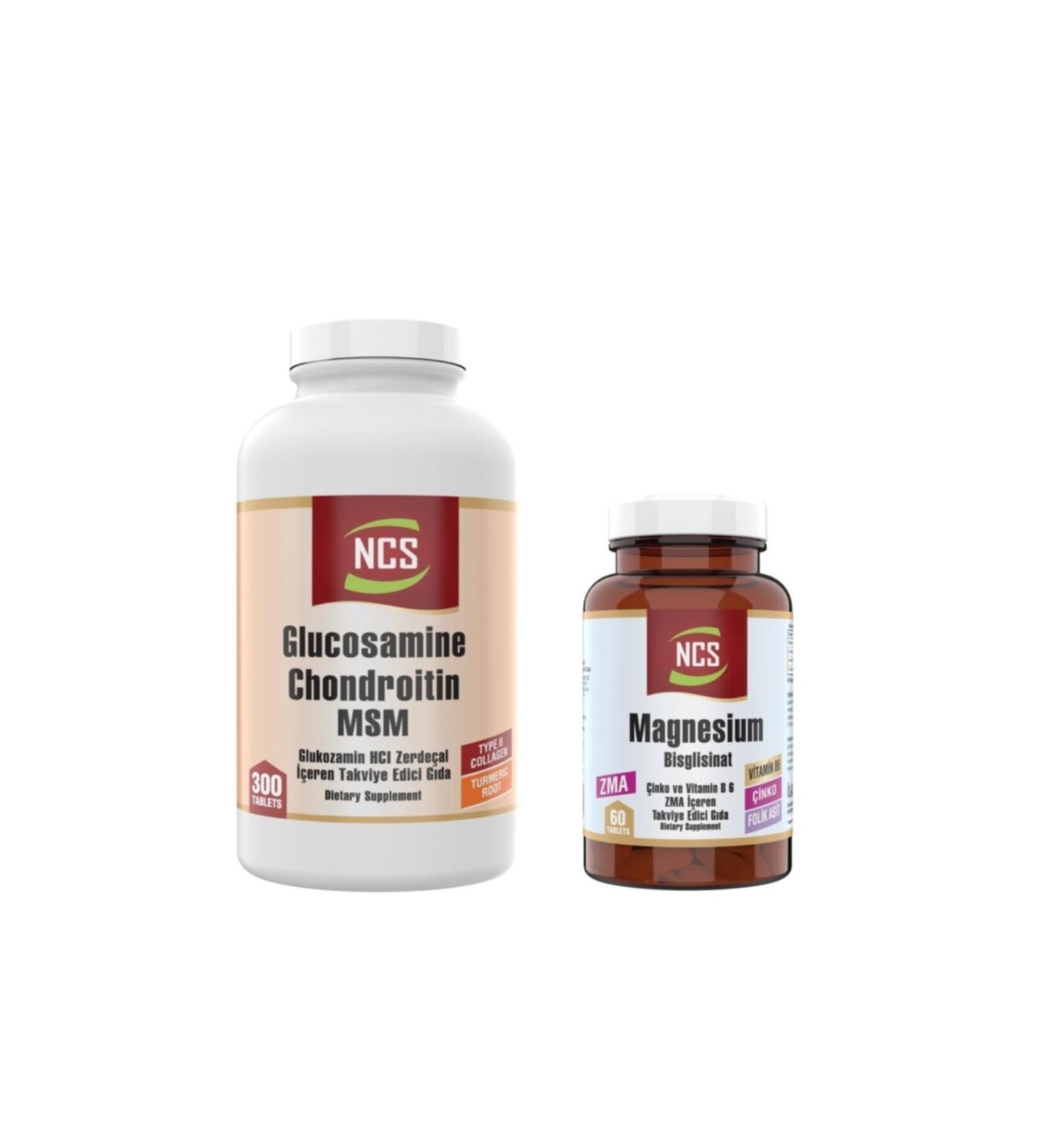 Ncs Zma Magnesium Zinc Vitaminb6 60 Tablets Glucosamine Turmenic Root Msm 300 Tablets