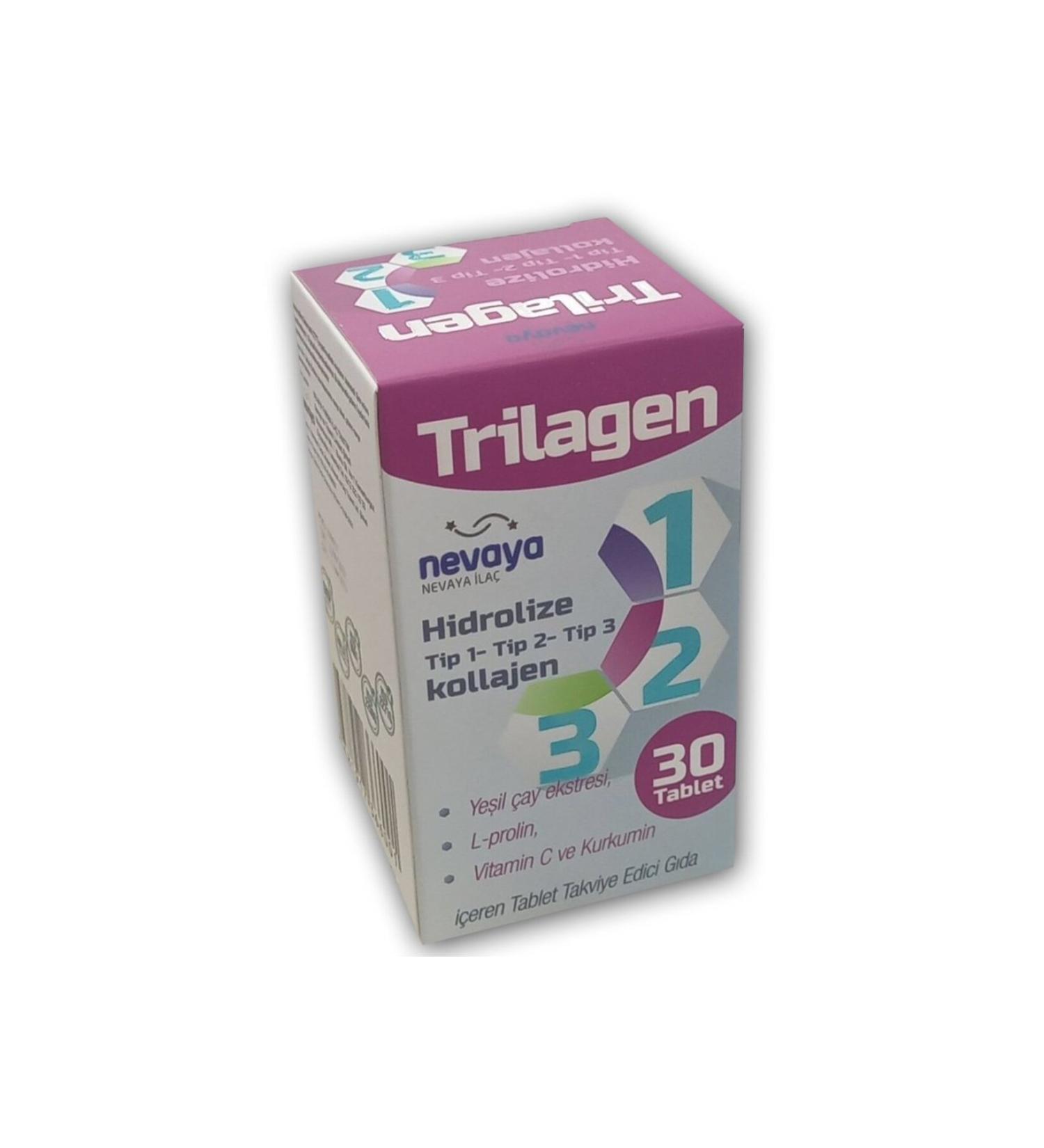 Nevaya Trilagen Food Supplement 30 Tablets