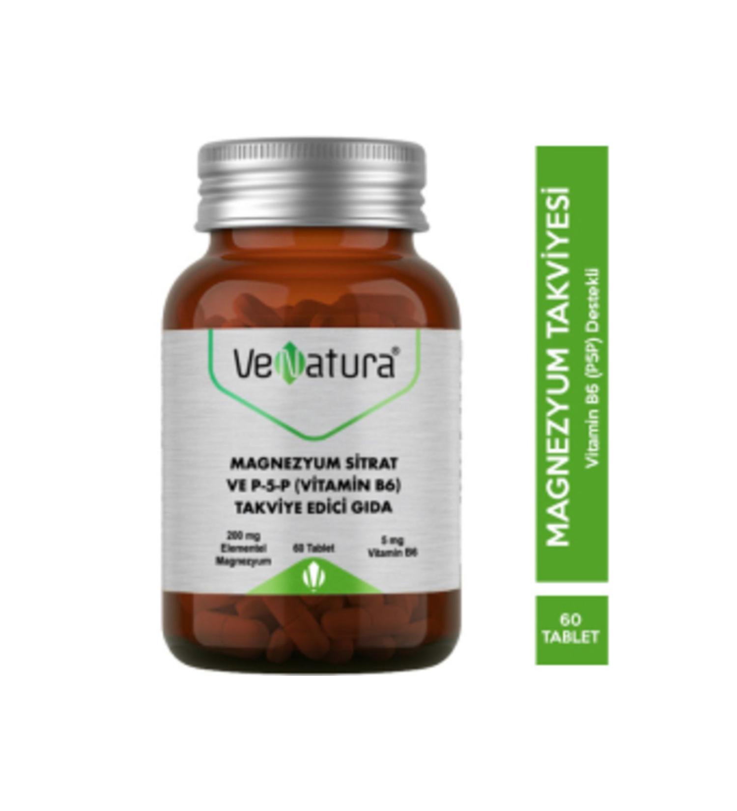 NOVAFACE STD Venatura Magnesium Citrate Malate and Vitamin B6 P5P 30 Sachets (SINGLE)