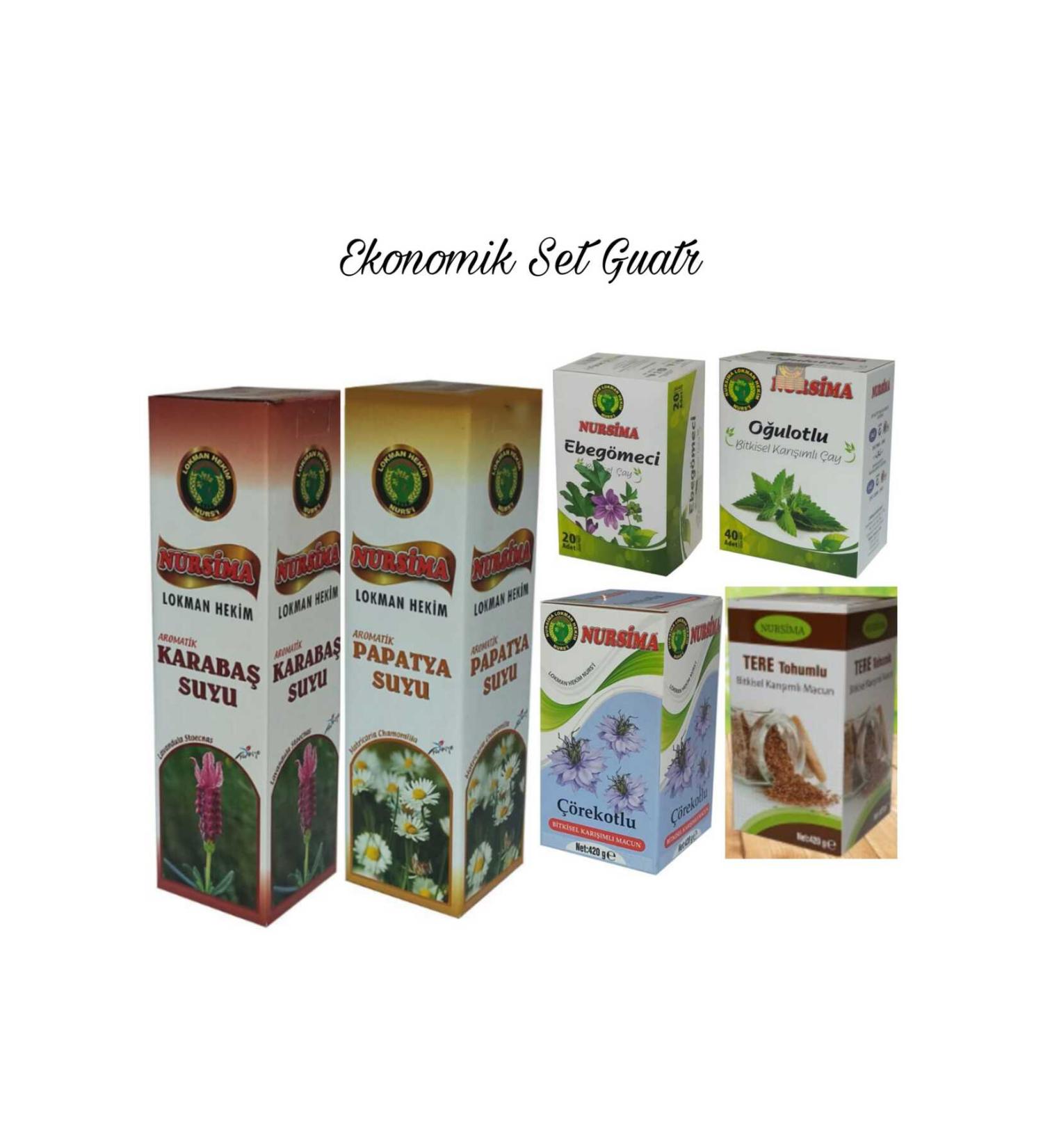 NURS MA L FE Moxibustion Herbal Natural Extract & Tea Set