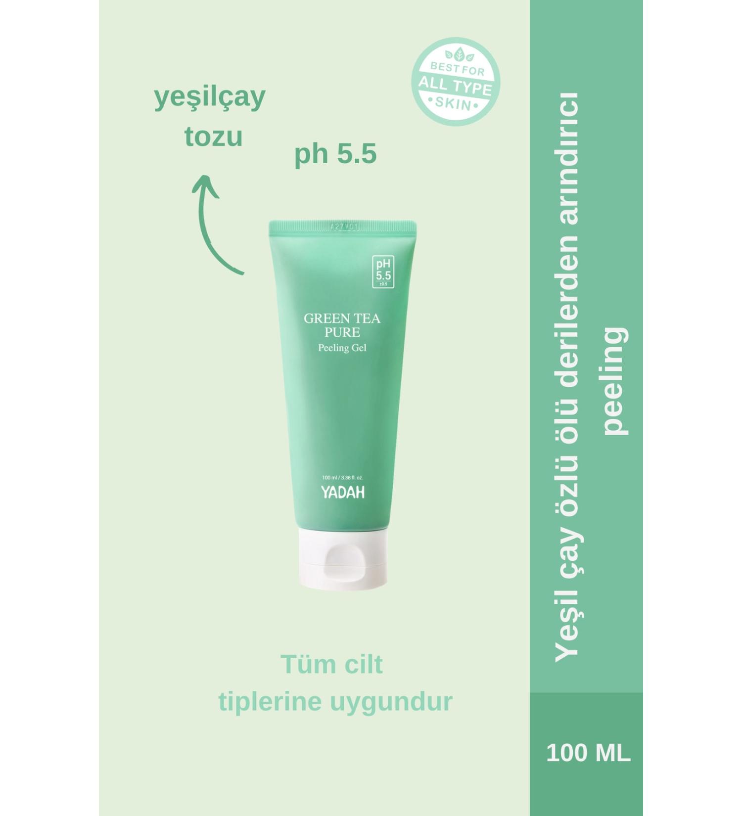 YADAH Green Tea Extract Peeling - Dead Skin Remover - Buy Online on GoSupps.com