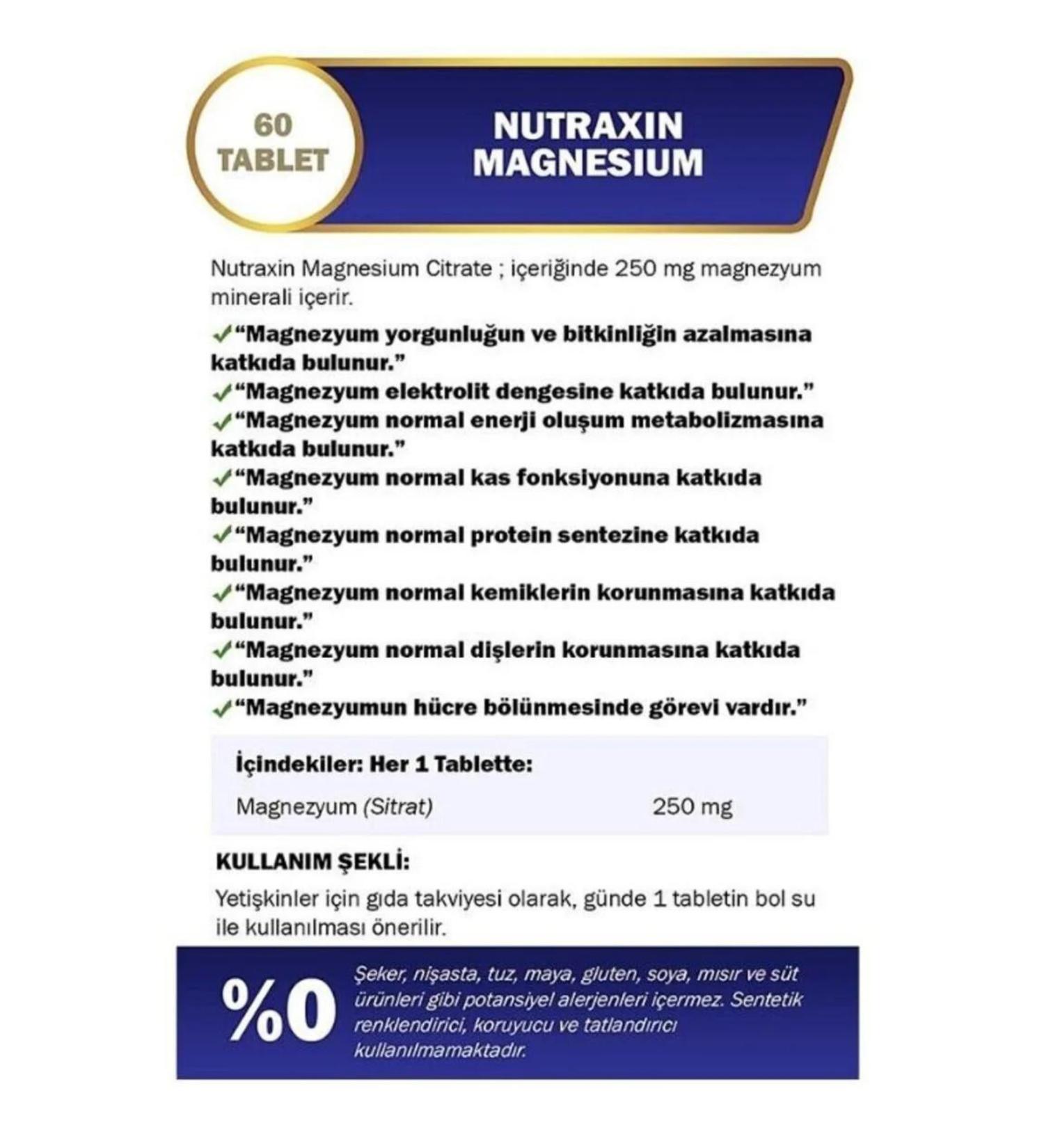 Cranberry Containing Nutraxin Fruit Extract 60 Tablets 3 Pieces