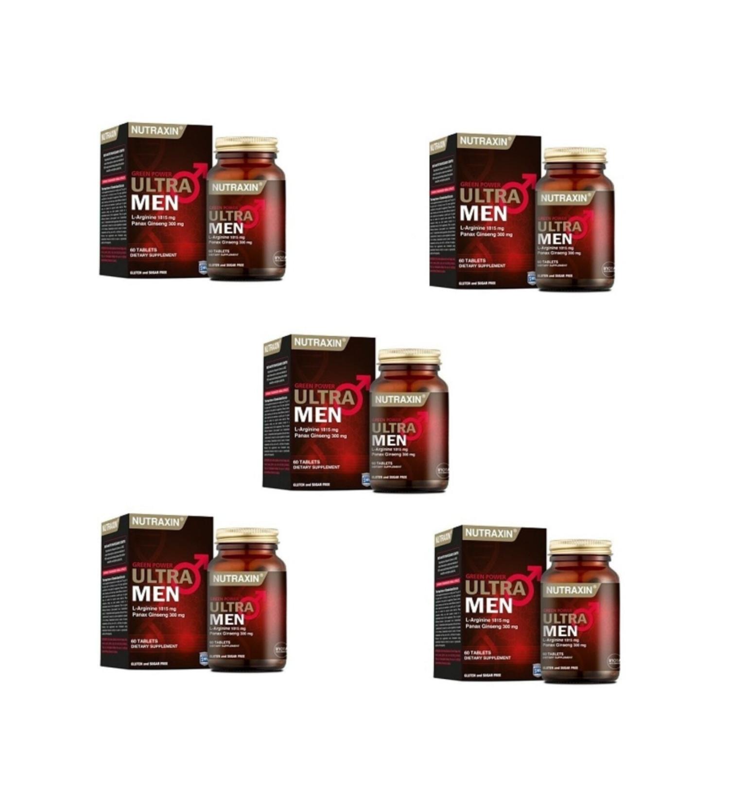 Nutraxin Ultra Men Special Support for Men 60 Tablets*5