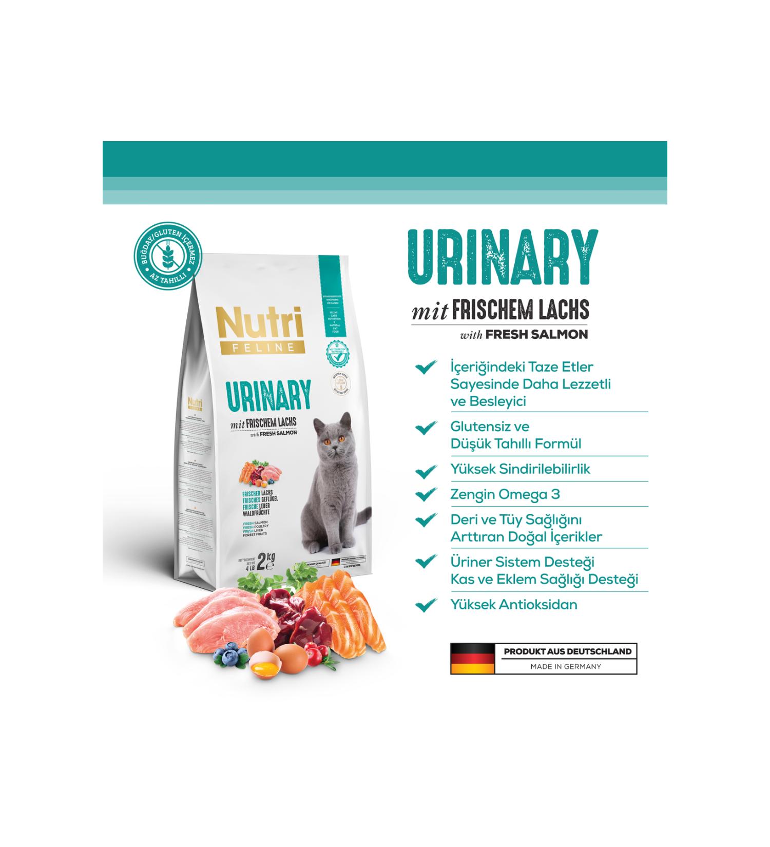 Nutri Feline Urinary Urinary System Support Dry Cat Food 2 kg