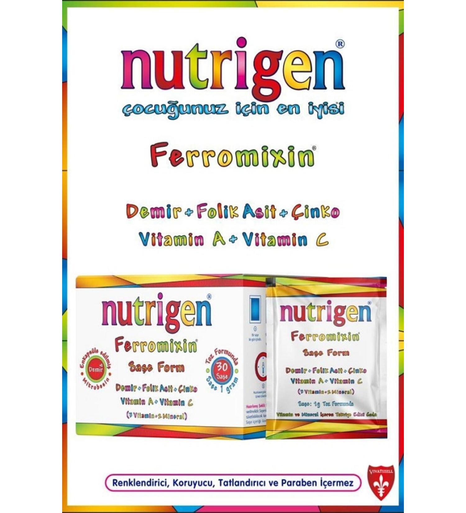 Nutrigen Ferromixin Sachet Form 30 * 3 Sachet (Economic Pack of 3)