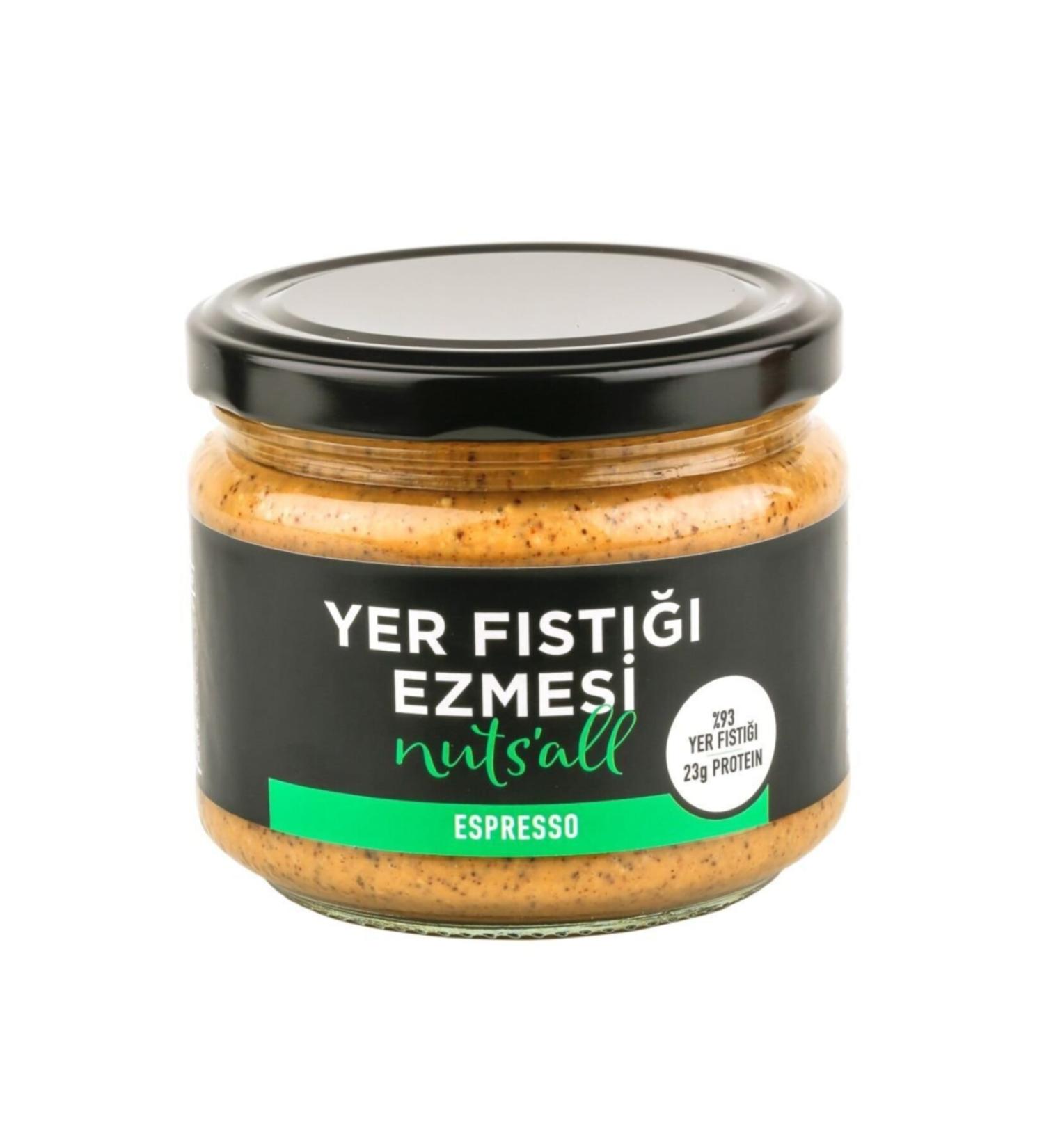 Nuts'All Espresso Peanut Butter 280 gr