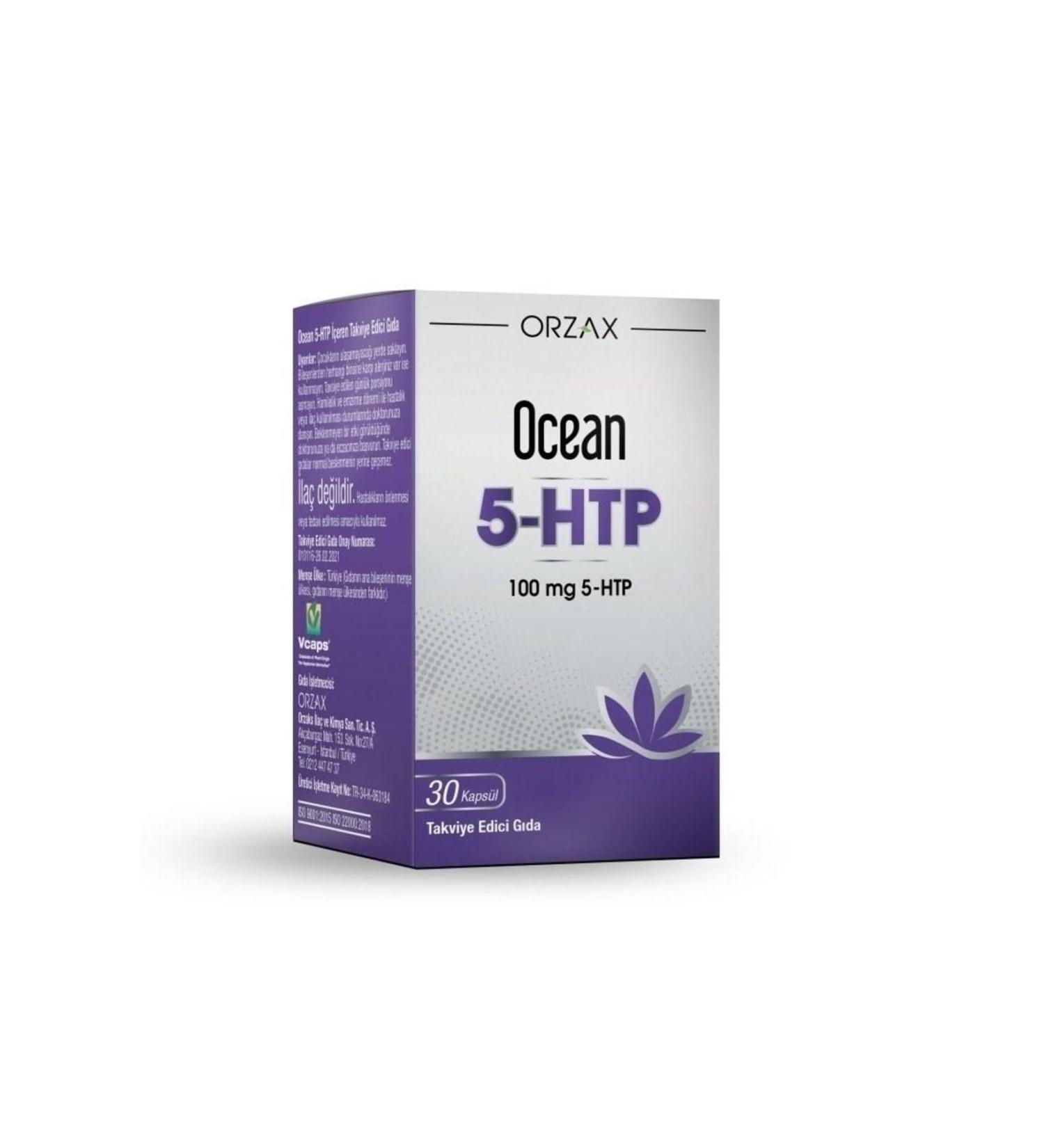 Ocean 5 Htp 100 Mg 30 Capsules (dcn101)