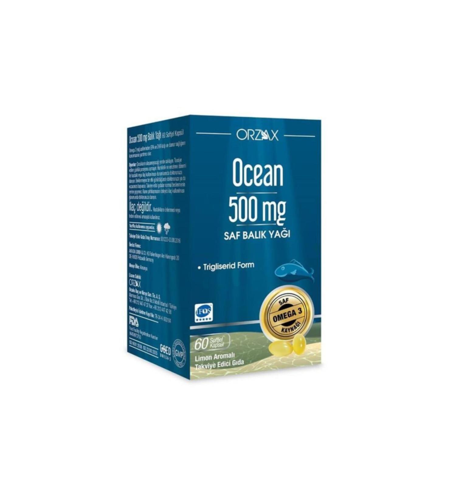 Ocean 500mg 60 Capsules