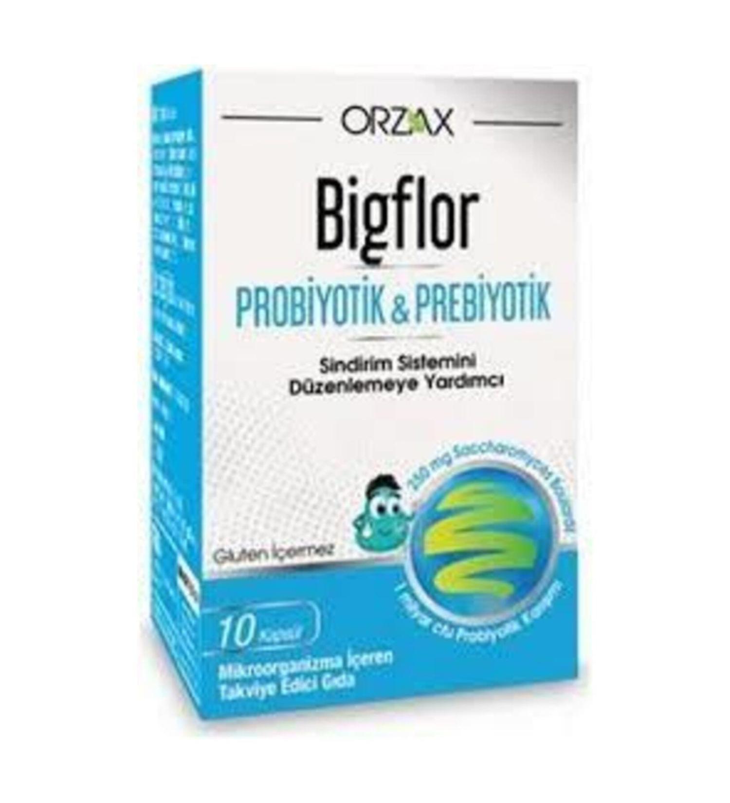 Ocean Bigflor Probiotic & Prebiotic 10 Capsules