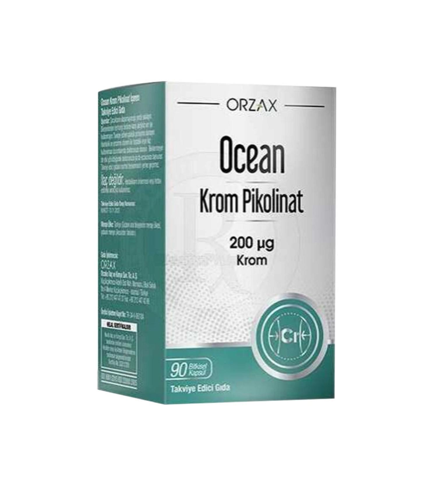 Ocean Chromium Picolinate 90 Herbal Capsules
