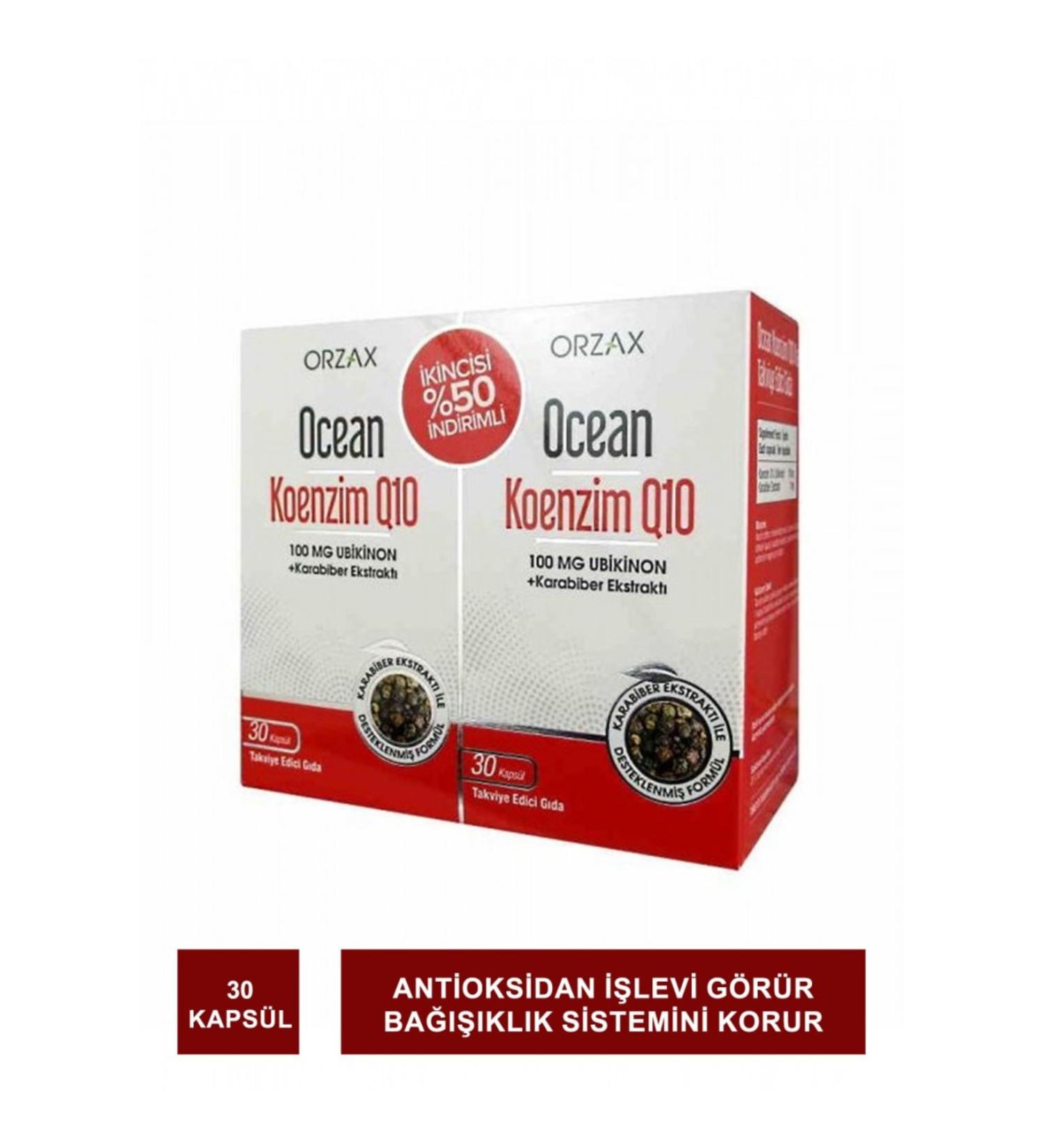 Ocean Coenzyme Q10 30 Capsules 2 Pack