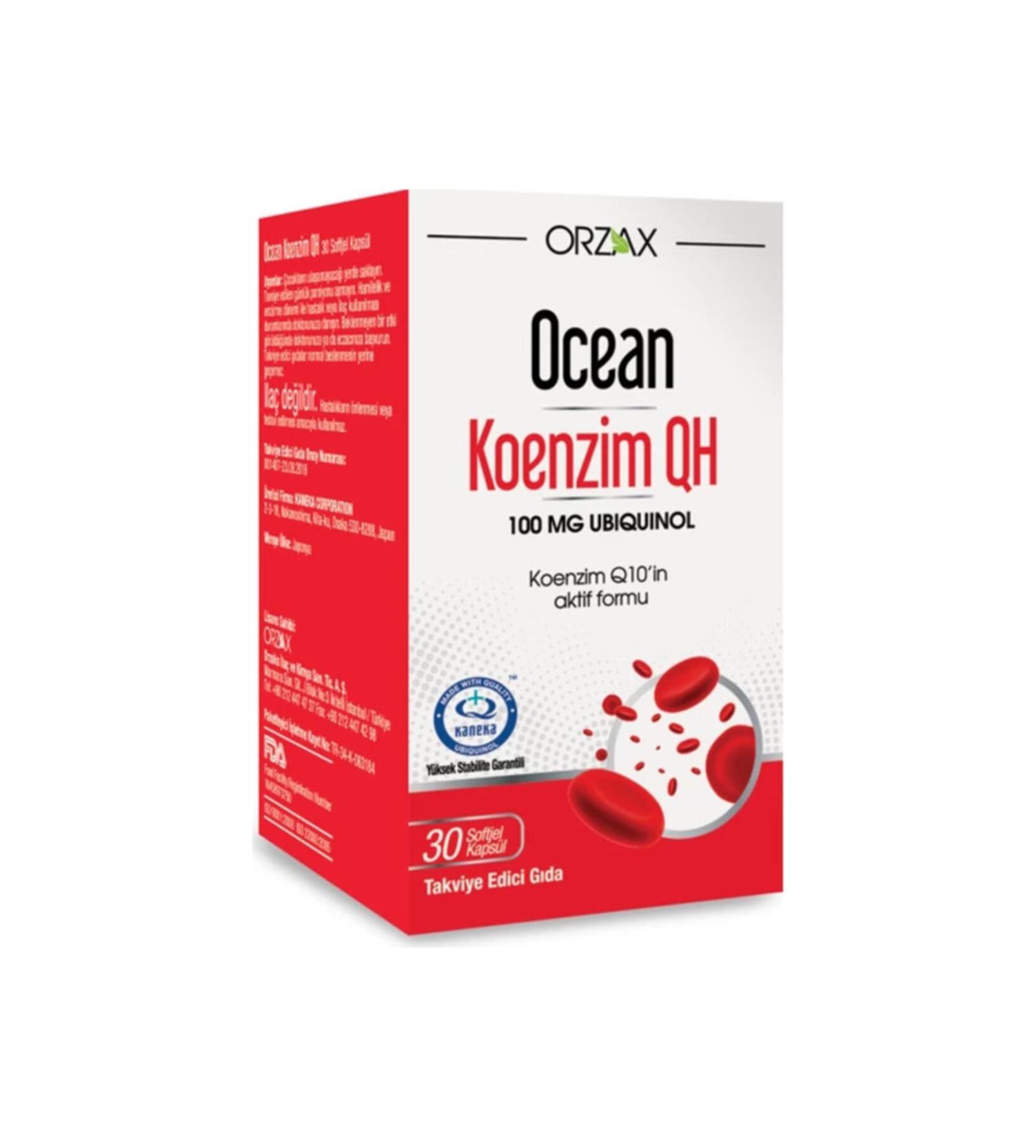 Ocean Coenzyme Qh 30 Capsules