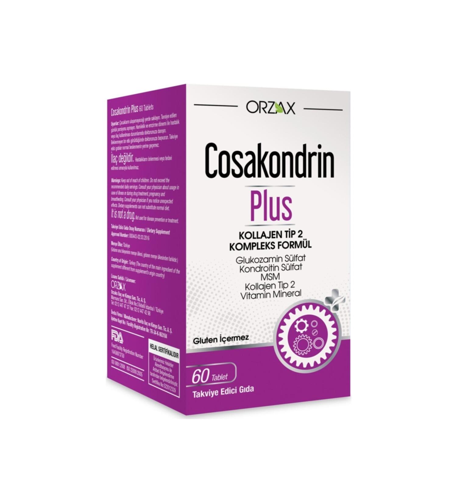 Ocean Cosakondrin Plus 60 Tablets