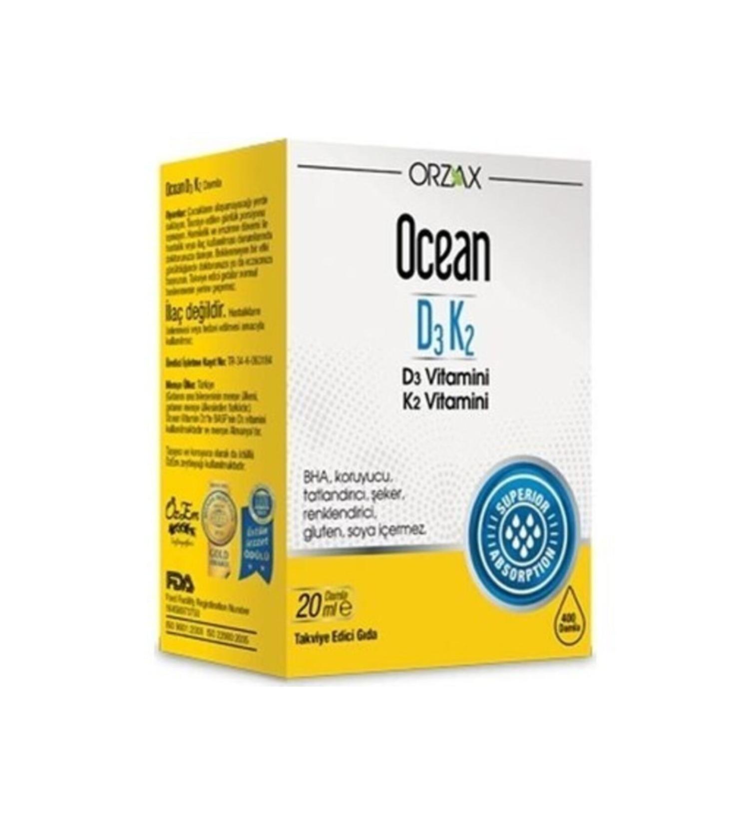 Ocean Ocean D3 K2 Damala 20 Ml