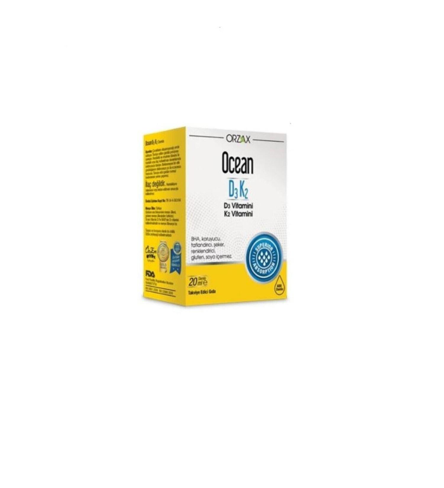 Ocean D3 K2 Food Supplement