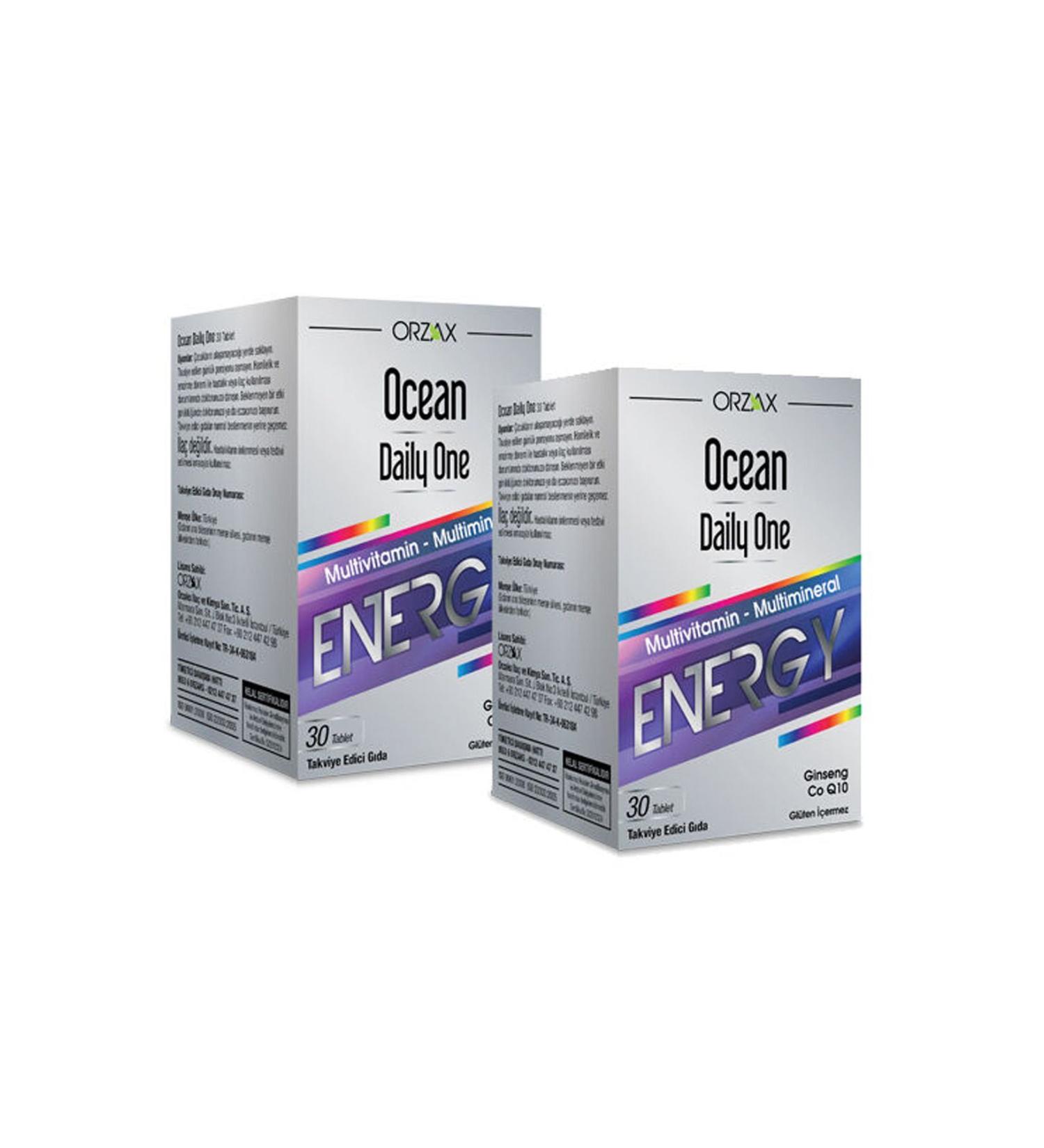 Ocean Daily One Energy 30 Tablets - Buy 1 Get 1 Free