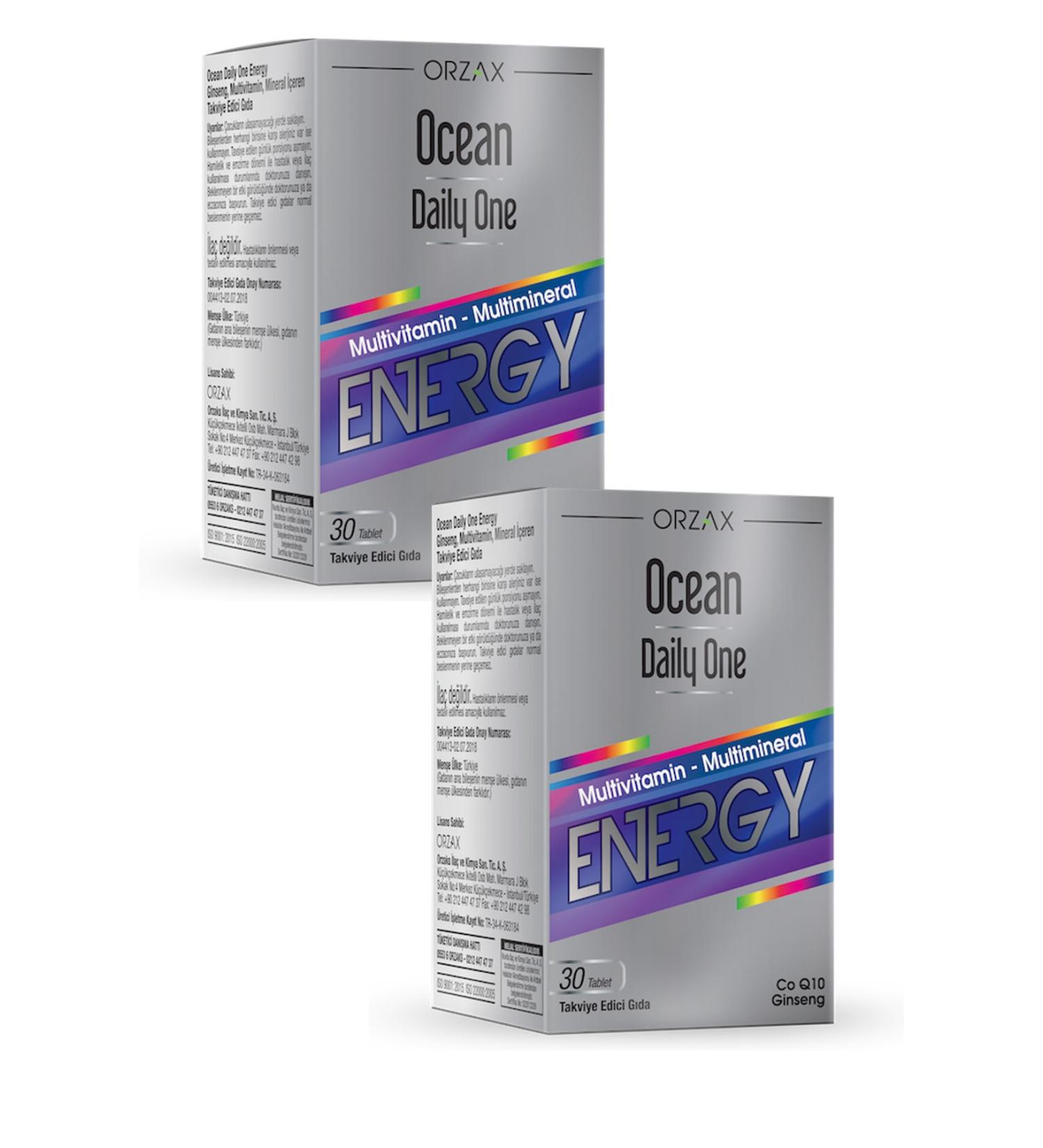 Ocean Daily One Energy 30 Tablets