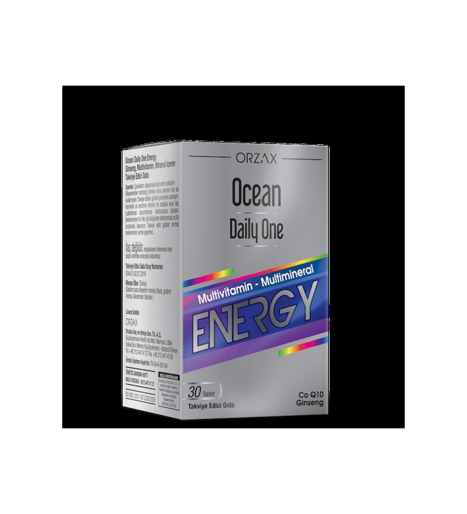 Ocean Daily One Energy 30 Tablets