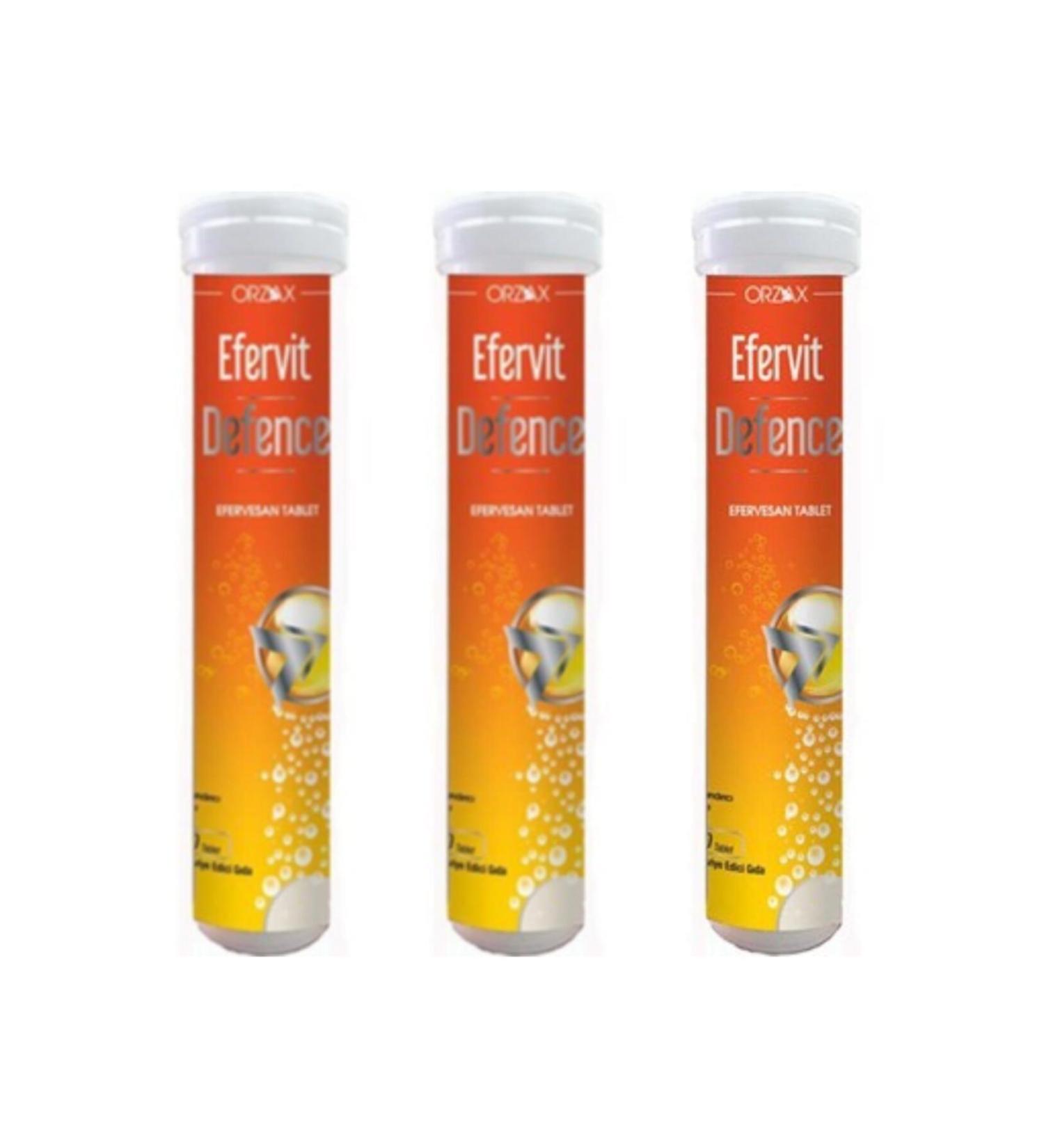 Ocean Efervit Defense 20 Effervescent Tablets 3 Boxes
