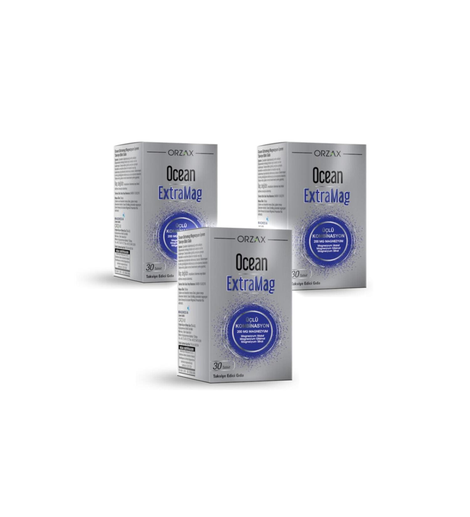 Ocean Extramag 30 Tablets X3 Pieces