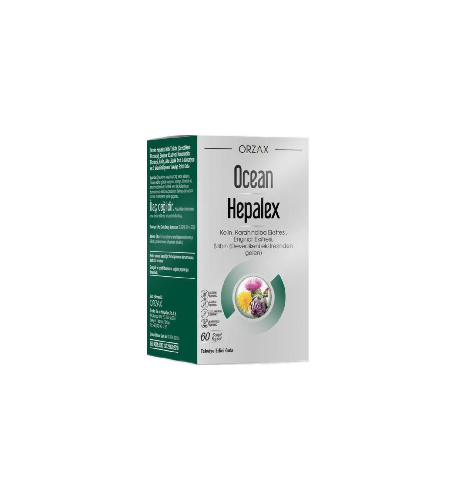 Ocean Plus 1200 Mg 50 Capsules Blister New Packaging