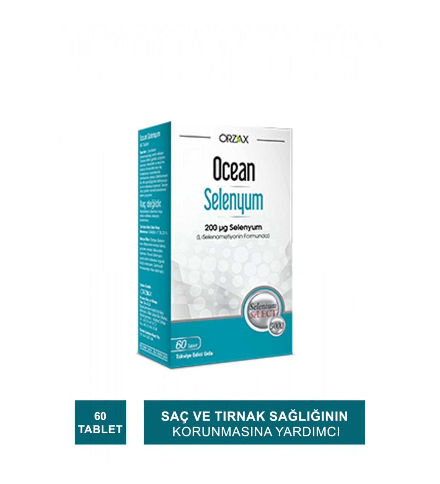 Ocean Selenium 200 Mcg 60 Tablets
