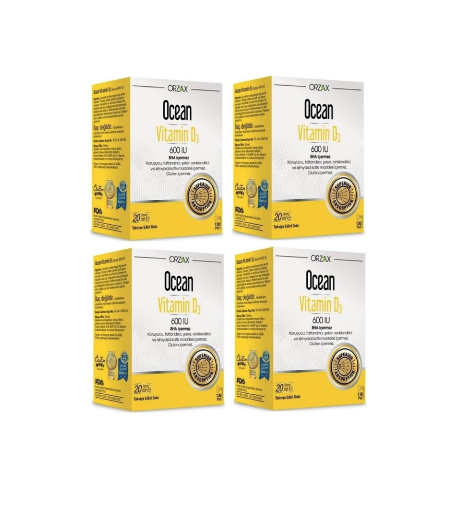 Ocean Orzax Alpha Lipoic Acid 600 Mg 30 Tablets