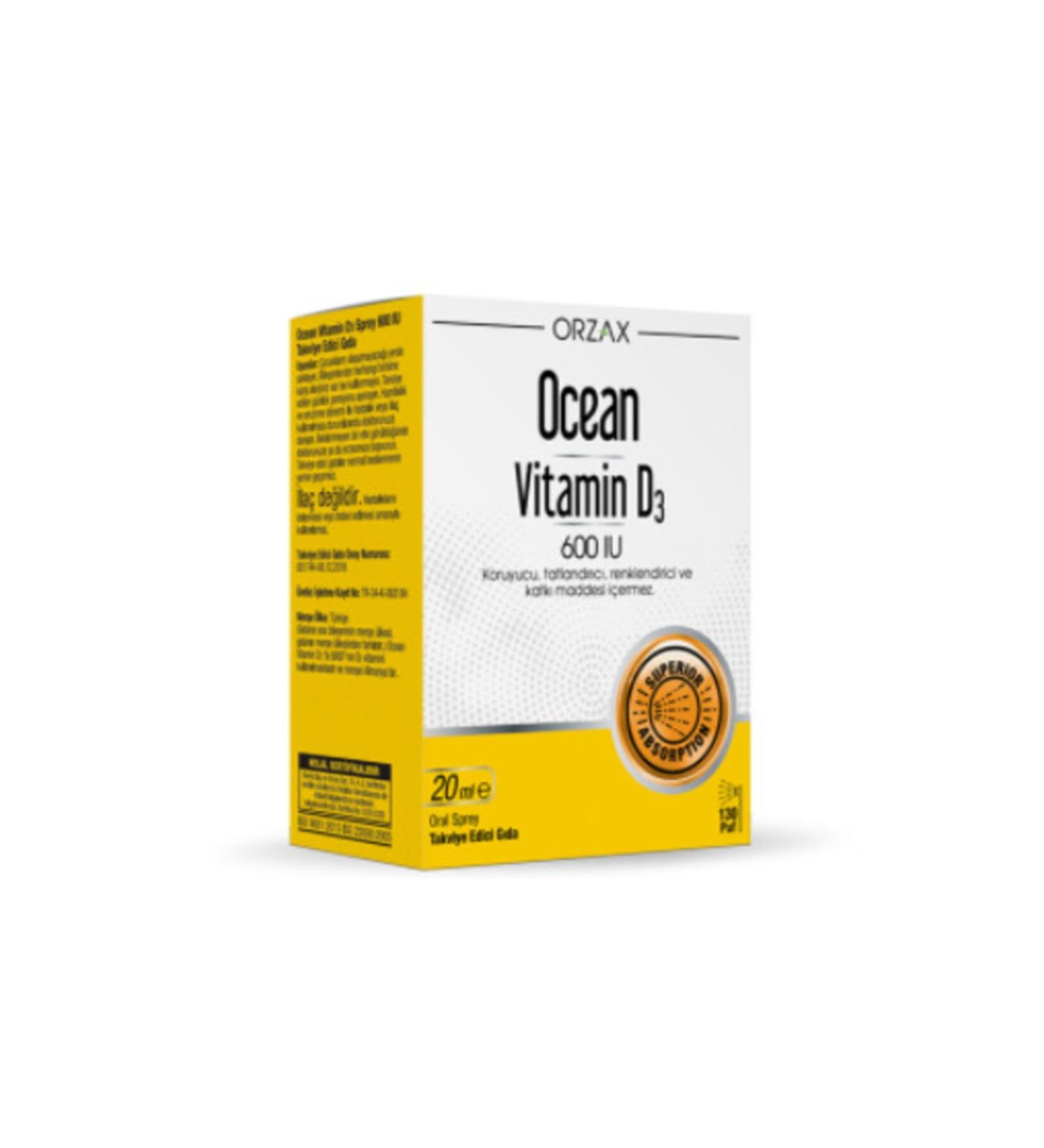 Ocean Orzax Alpha Lipoic Acid 600 mg 30 Tablets