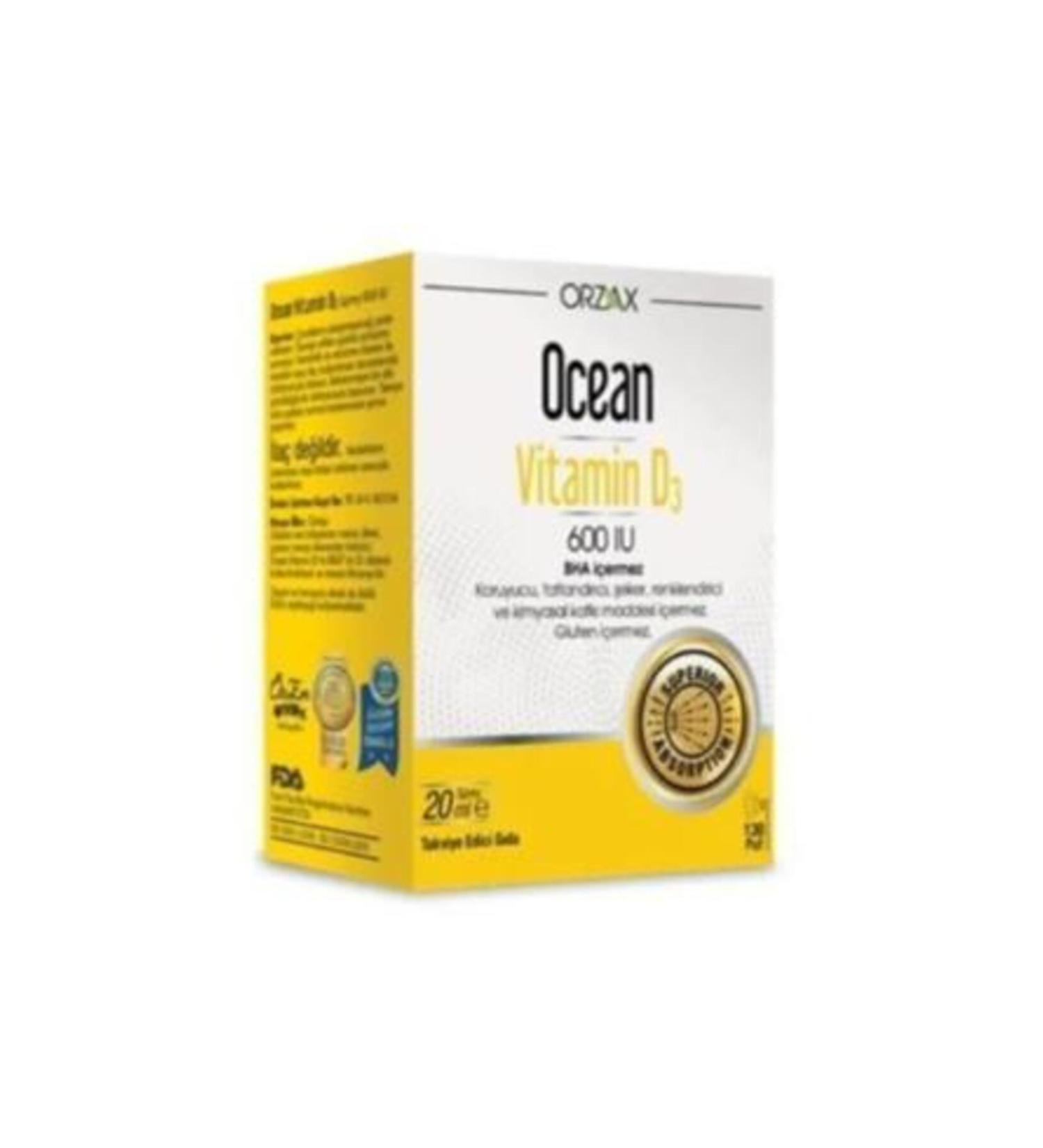 Ocean Orzax Bromelain 500 Mg Food Supplement 30 Capsules