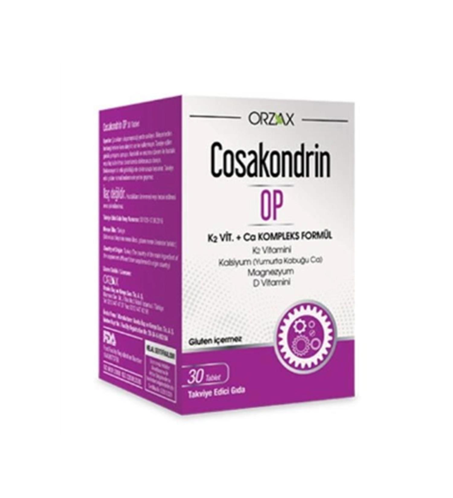 Ocean Orzax Cosakondrin Op 30t Tablet