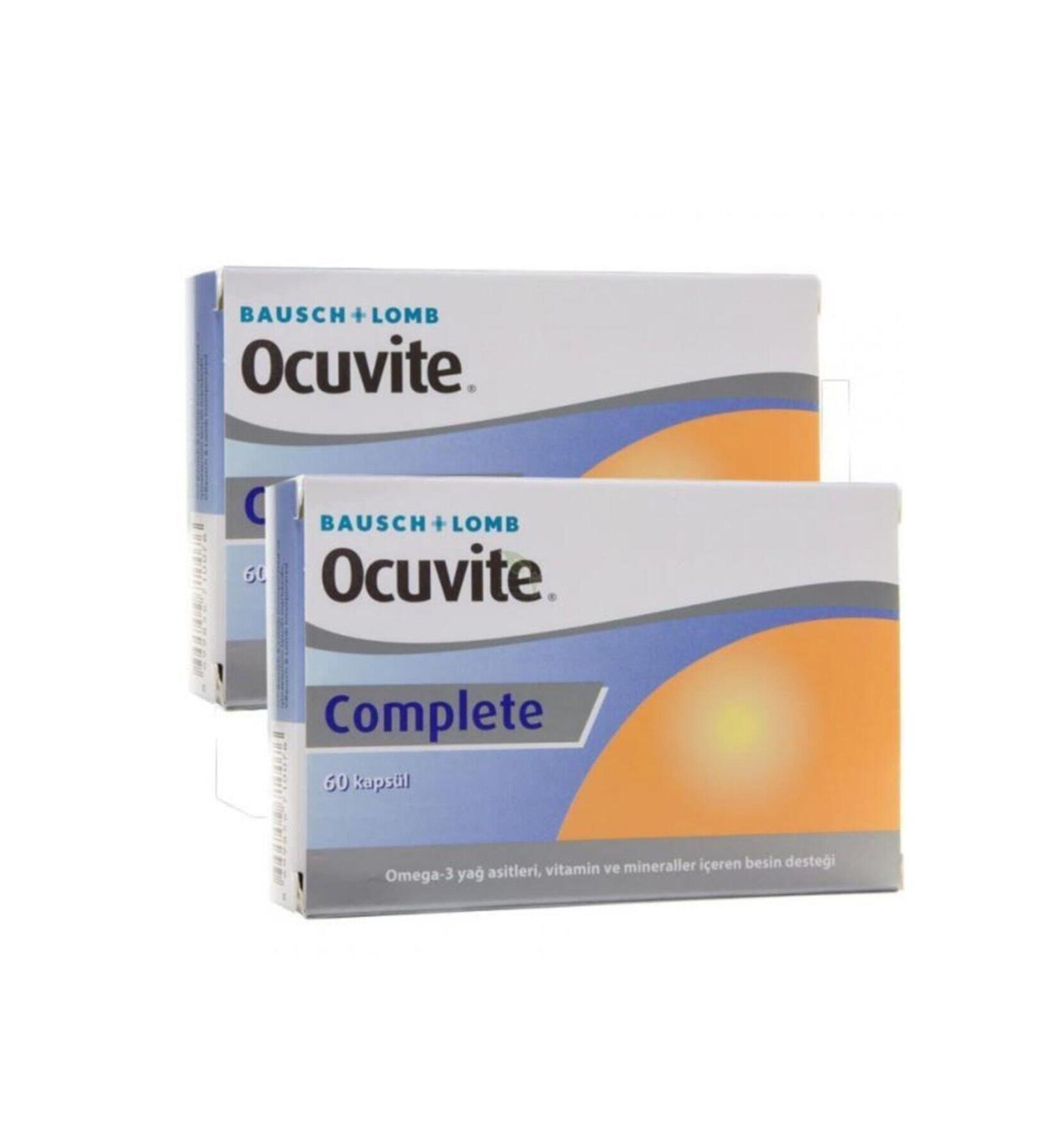 Ocuvite Complete 60 Capsules *2 Pieces