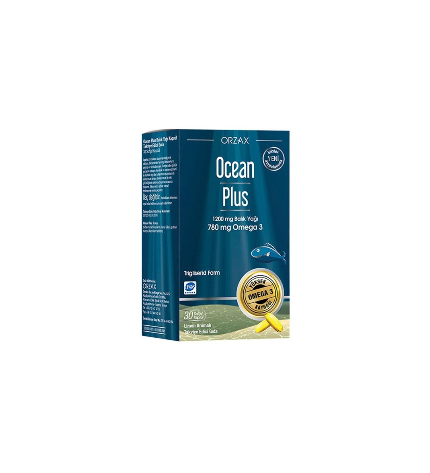 Ocean Orzax Ocean Passiflora 300 mg 30 Capsules-MFREYON01060