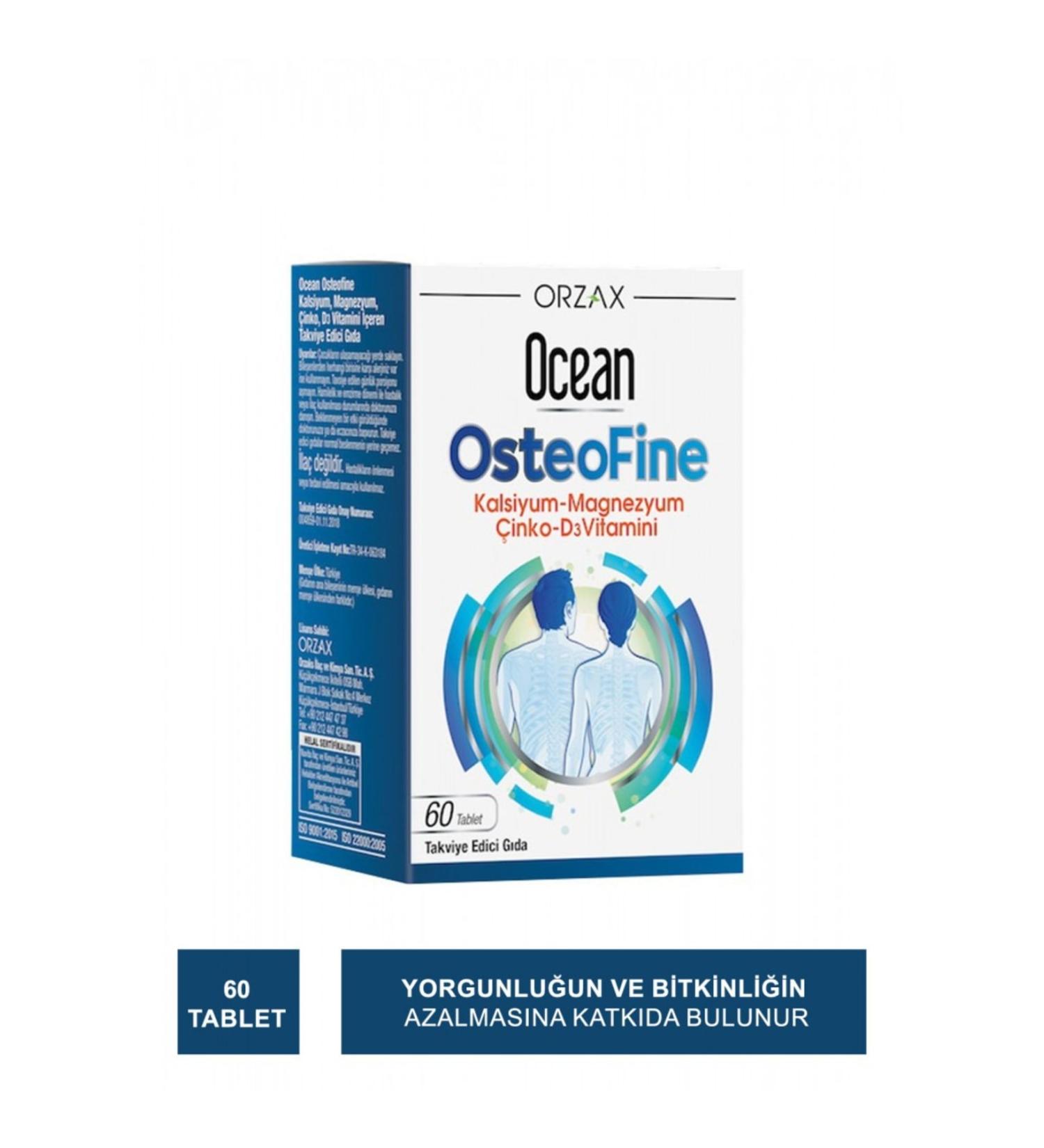 Ocean Osteofine Food Supplement 60 Tablets