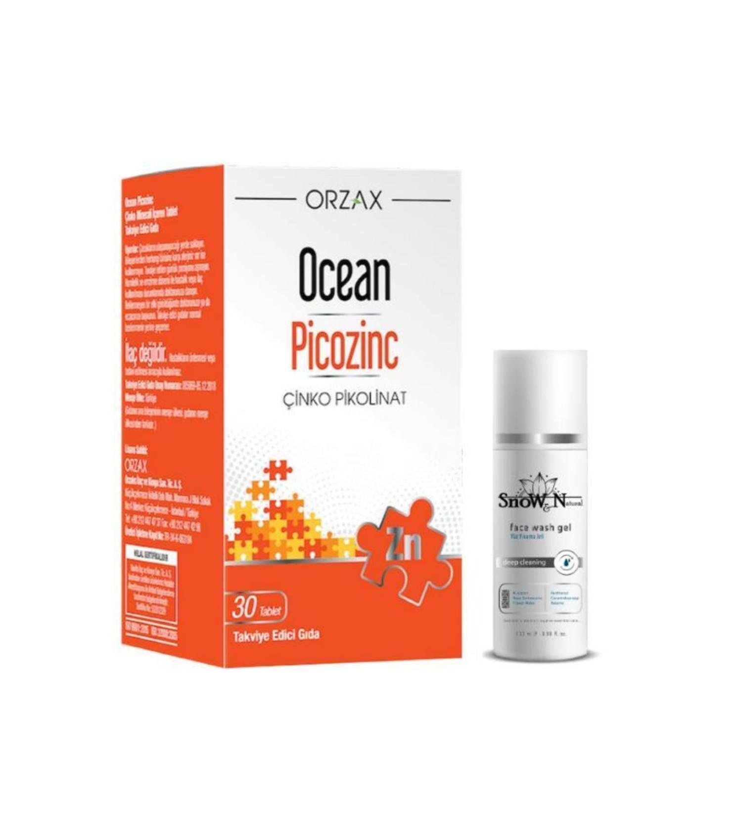 Ocean Picozinc 30 Tablets 3 Boxes