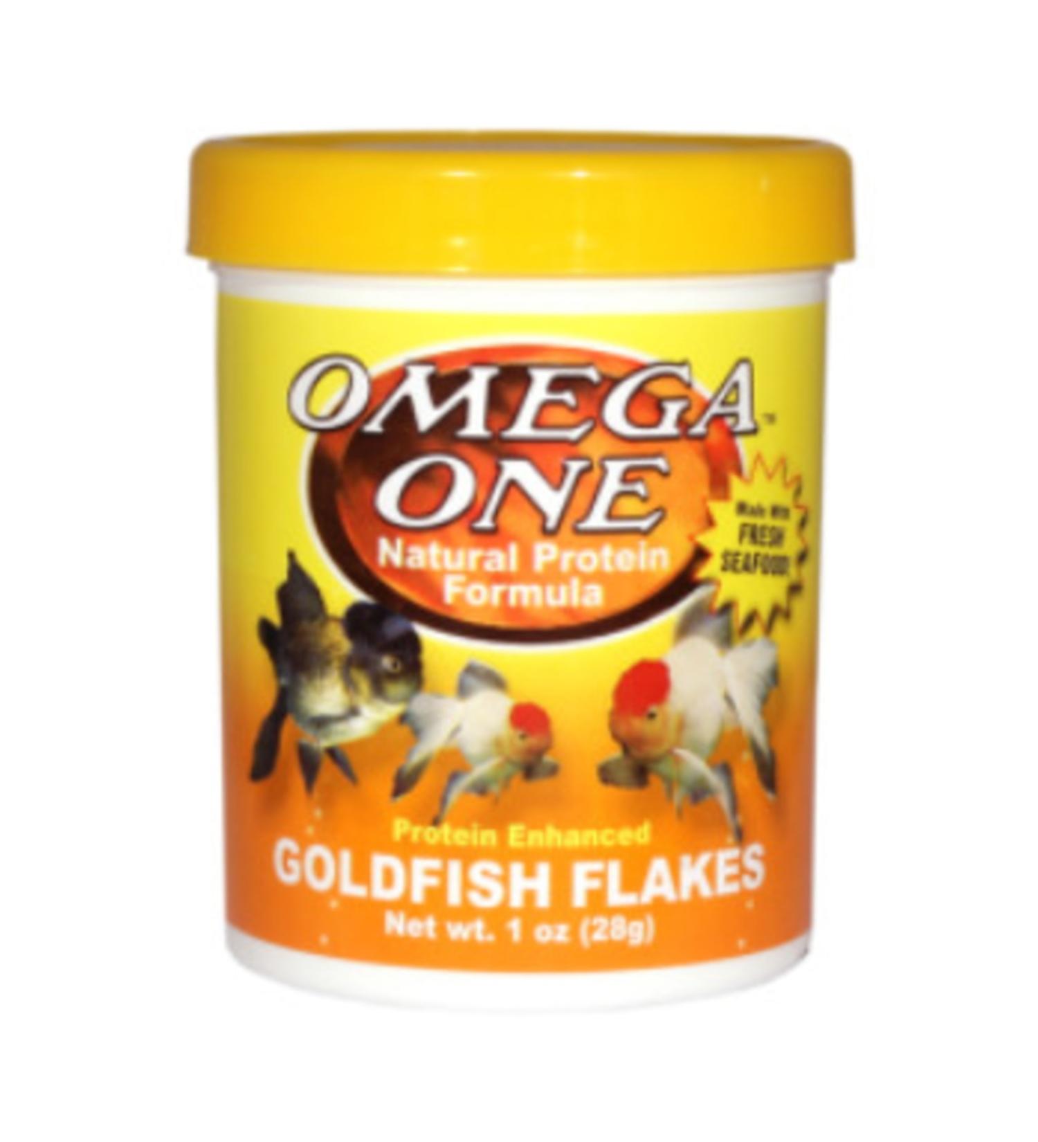 OMEGA ONE Goldfish Flakes 490ml / 62gr.