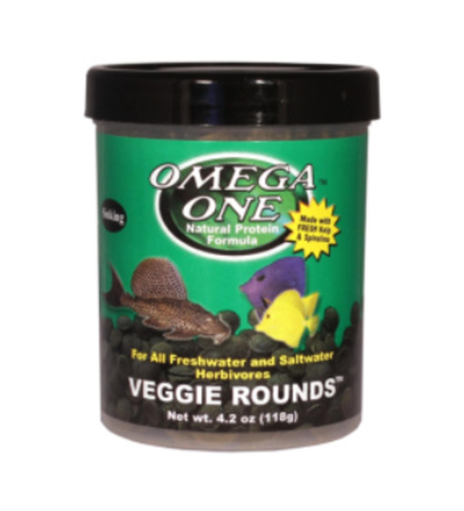 OMEGA ONE Veggie Rounds 490ml / 227gr.