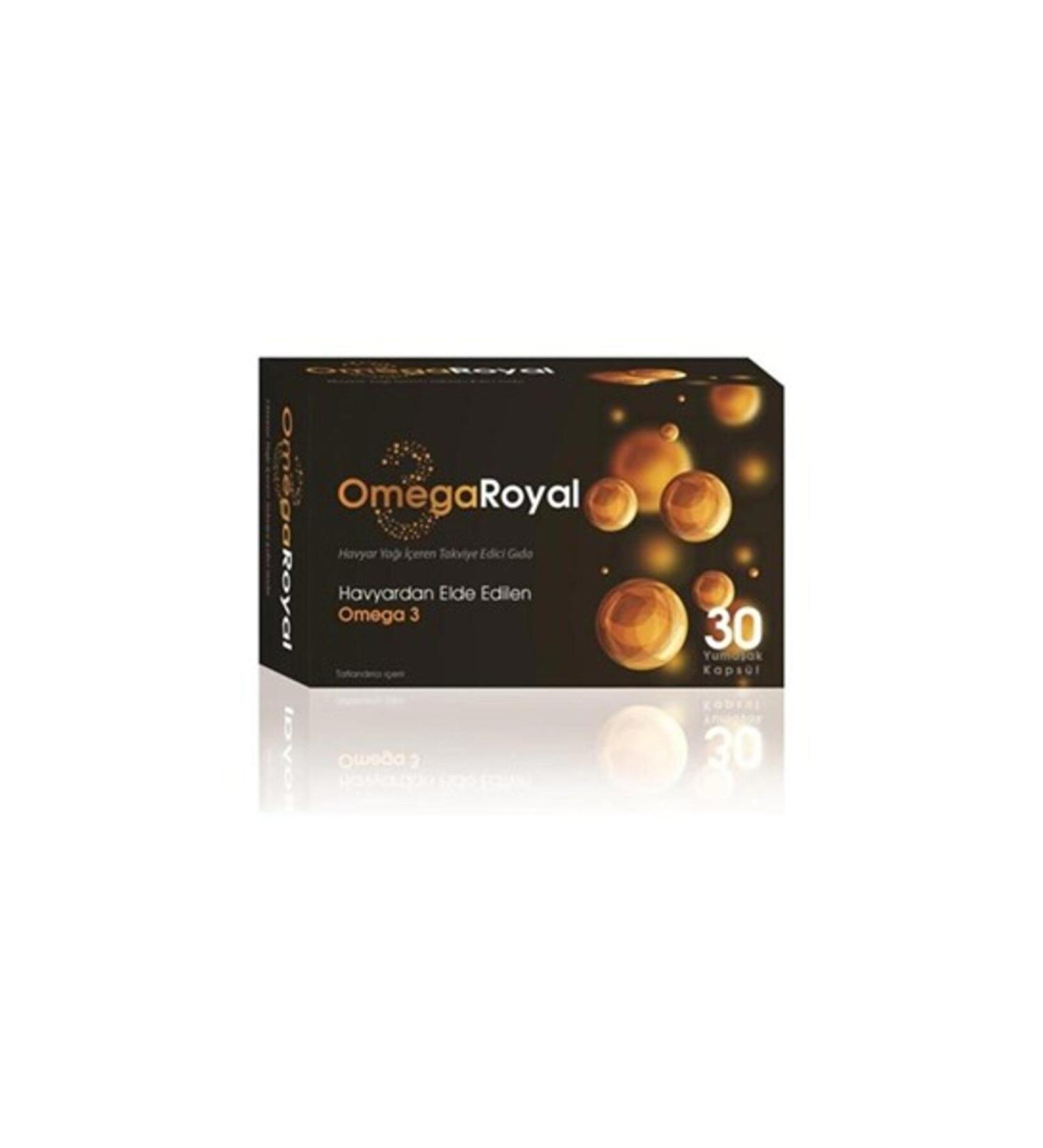 Omega Royal Fish Oil with Caviar Oil - 30 Capsules