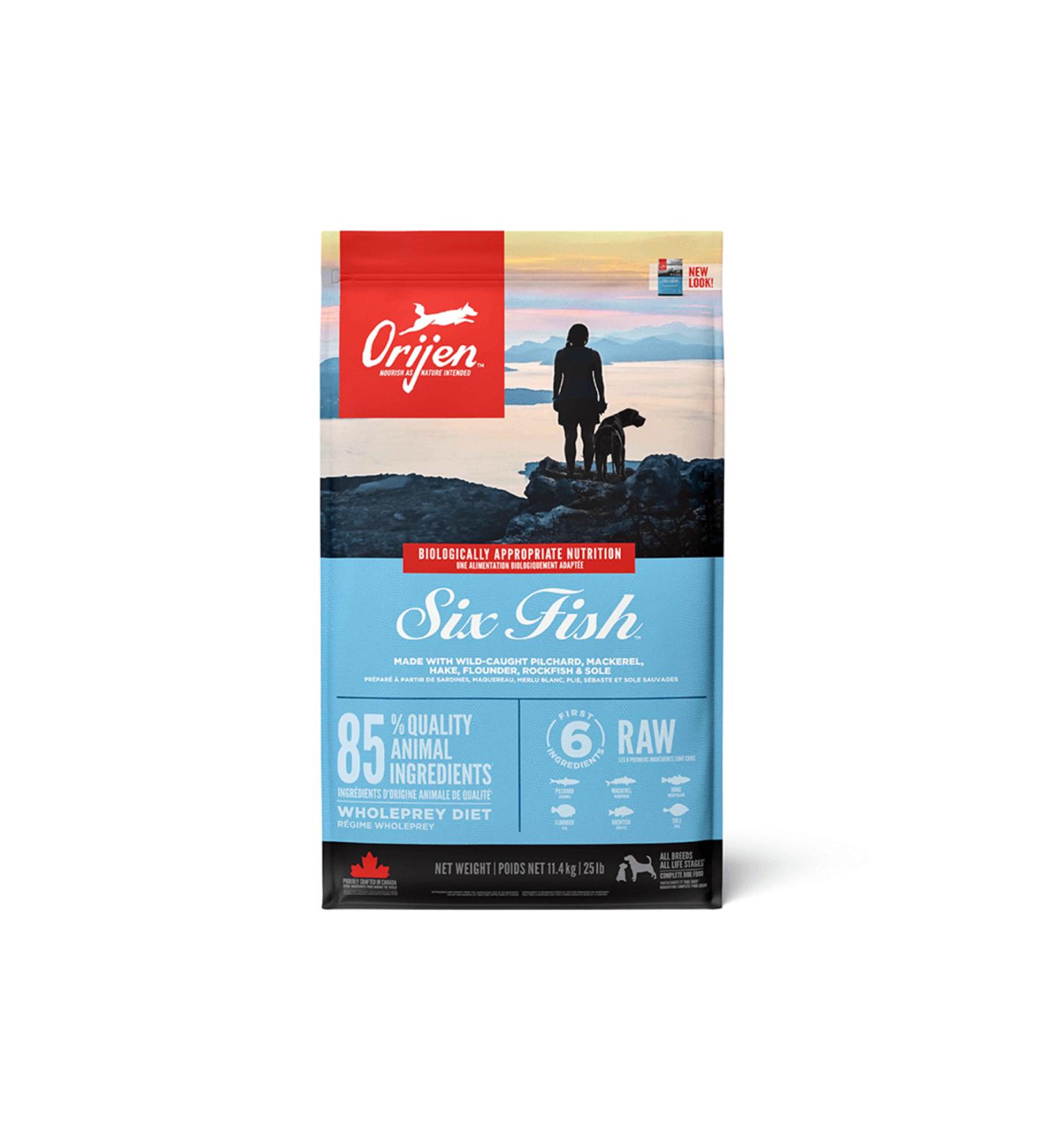Orijen 6 Fish Six Fish Adult Dog Food 11.3 Kg