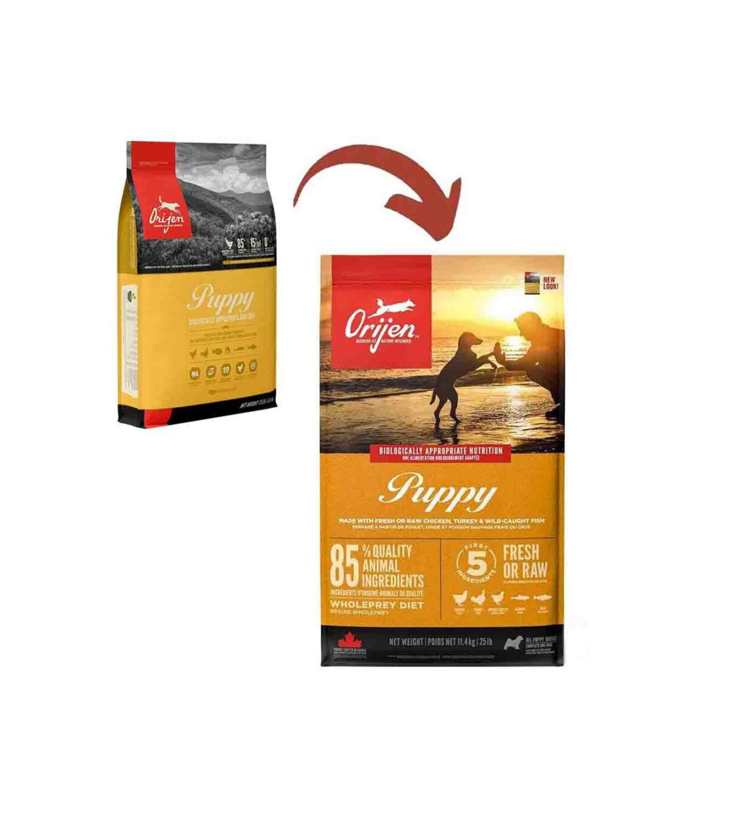 Orijen Puppy Grain Free Puppy Food 11.4 Kg